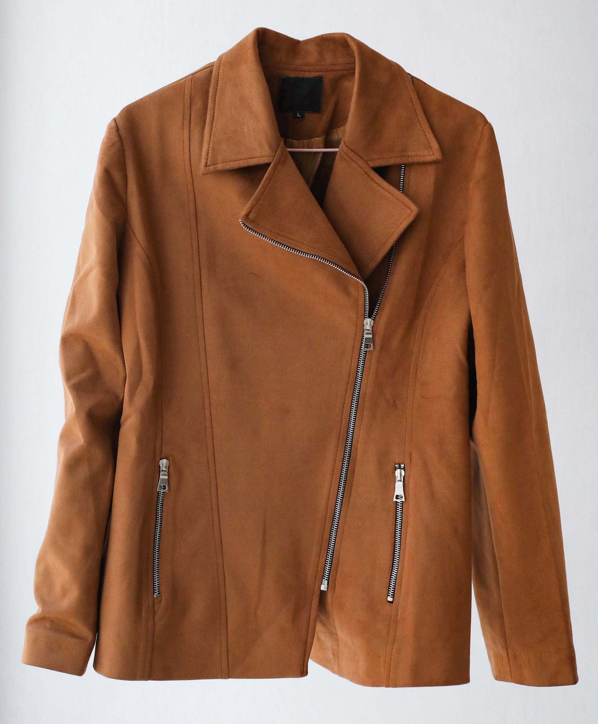 Suede Biker Jacket