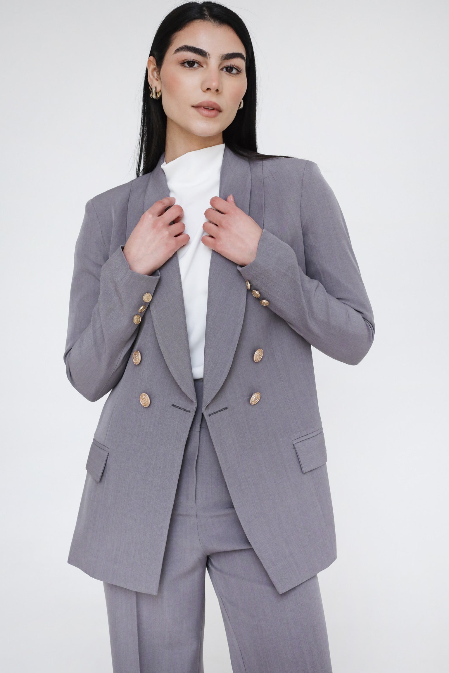 Elite Regular Fit Suit Grey