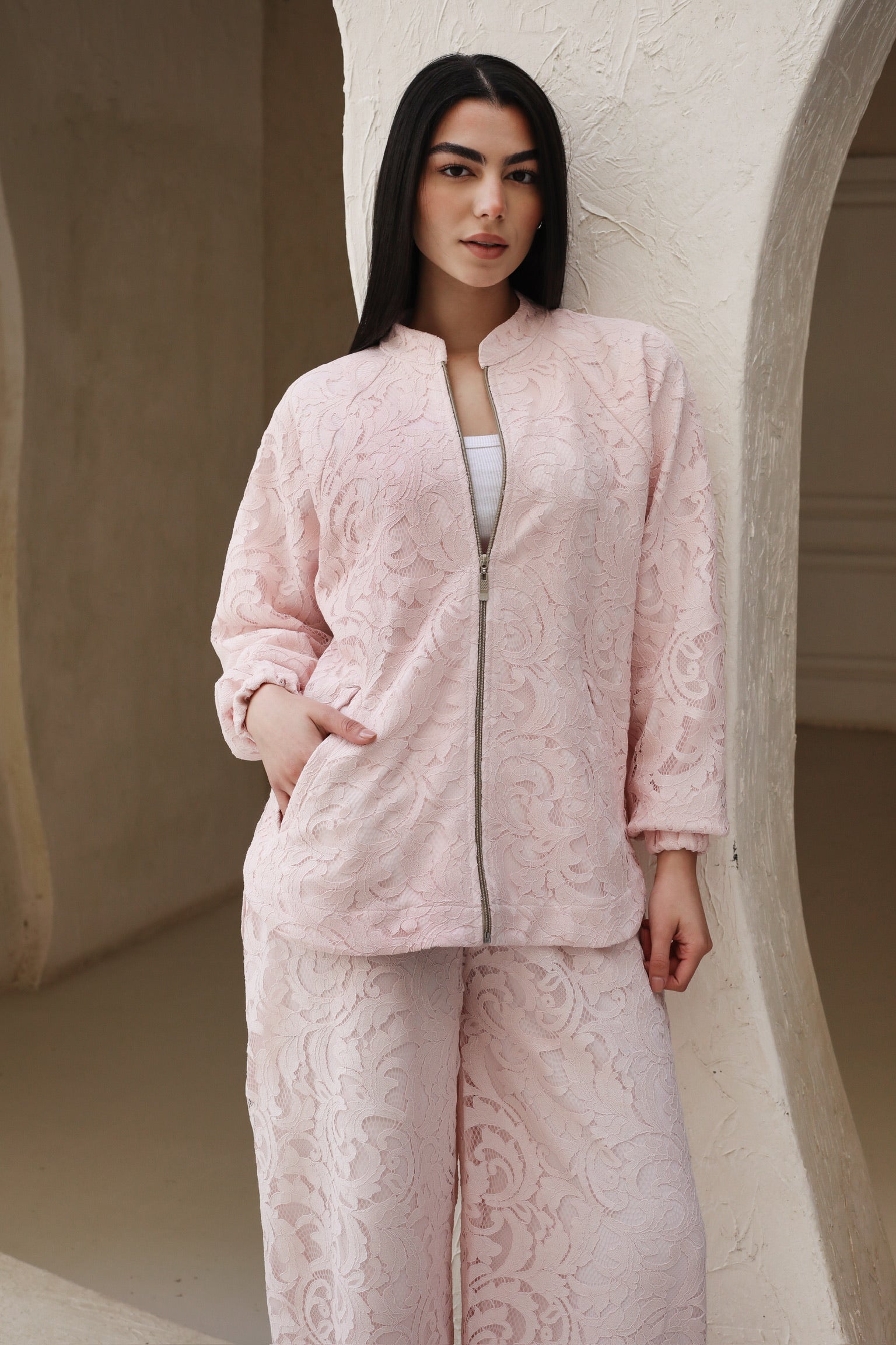 Mo house Everyday Set (Lace pink)