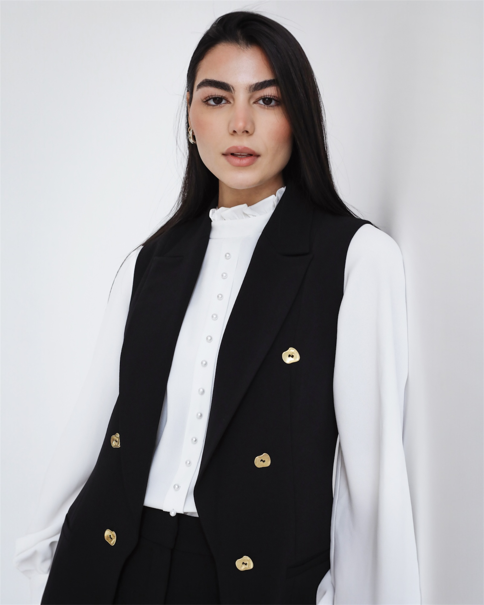 Elite Luxury Sleeves Suit Black
