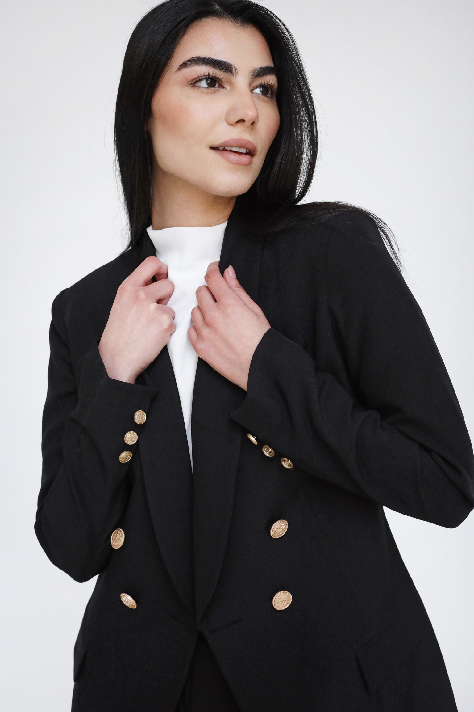 Elite Regular Fit Suit Black