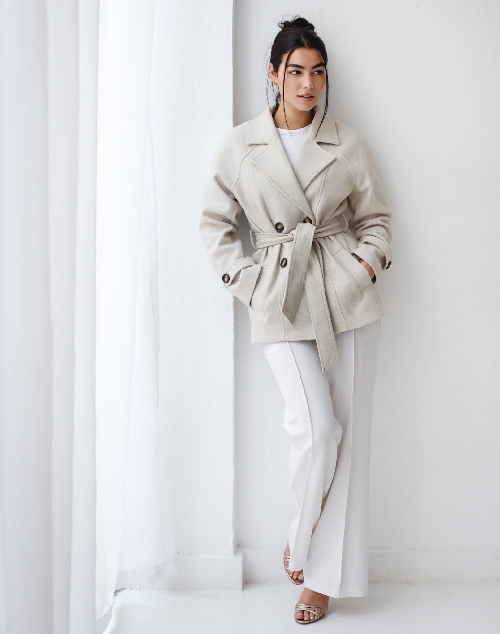 MO House Belted Jacket