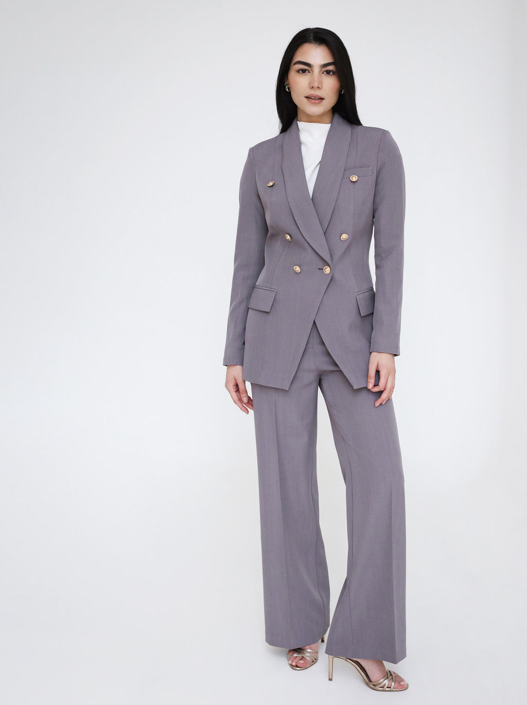 Elite Luxury Blazer Grey