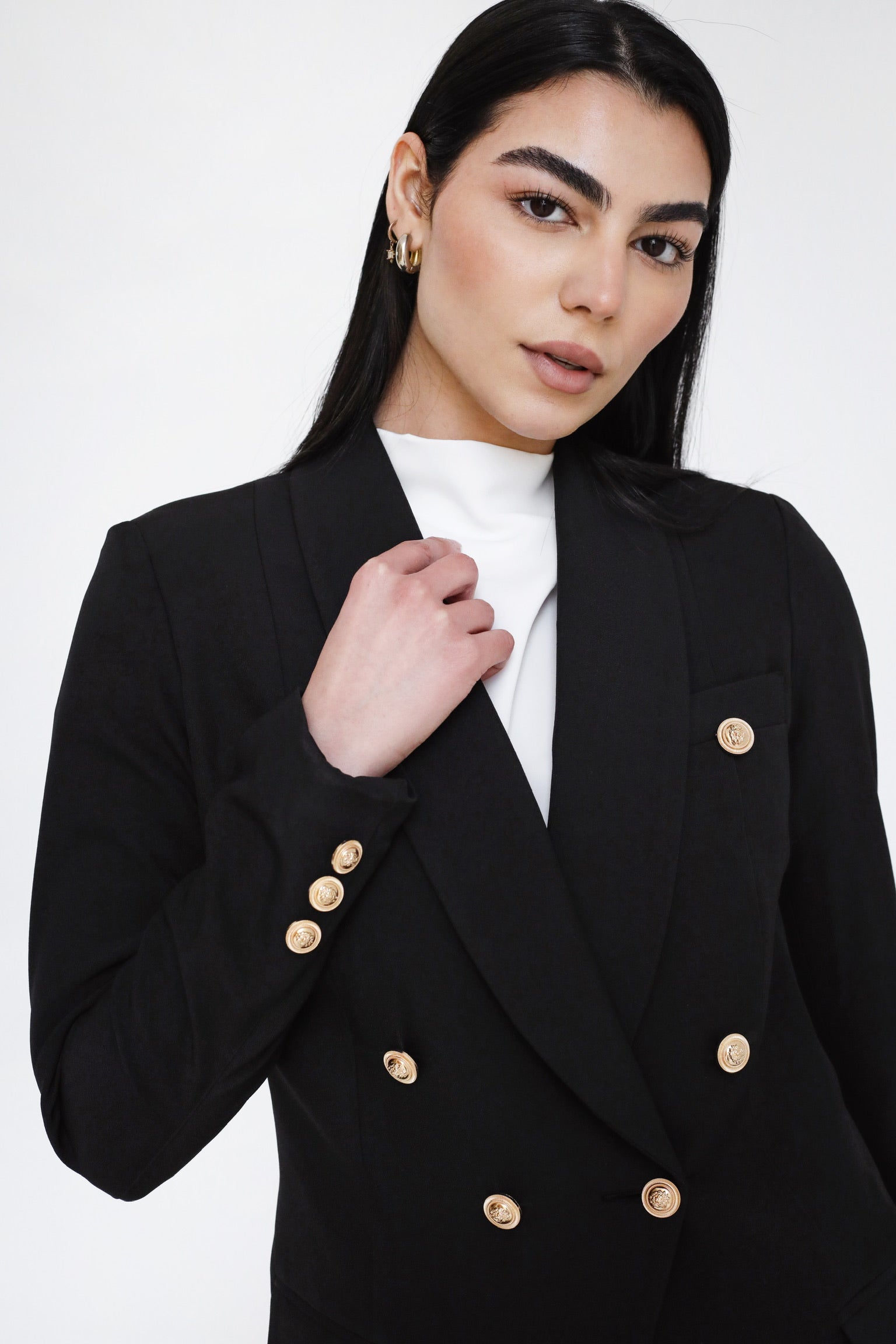 Elite Luxury Blazer Black