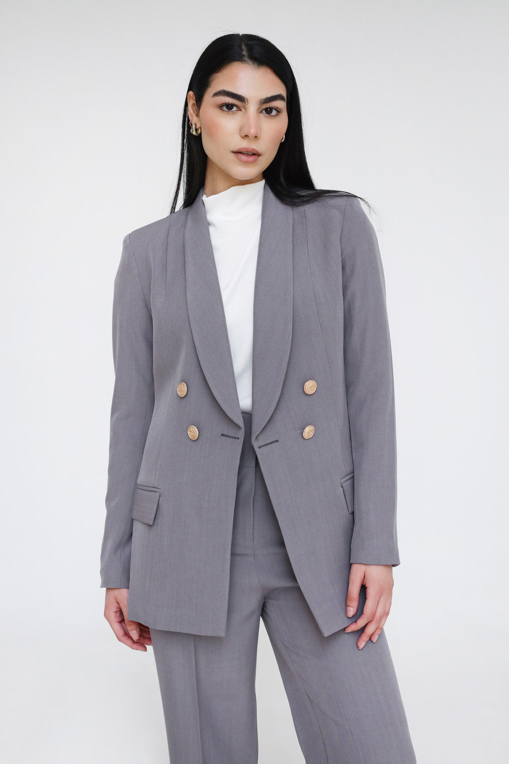 Elite Regular Fit Suit Grey