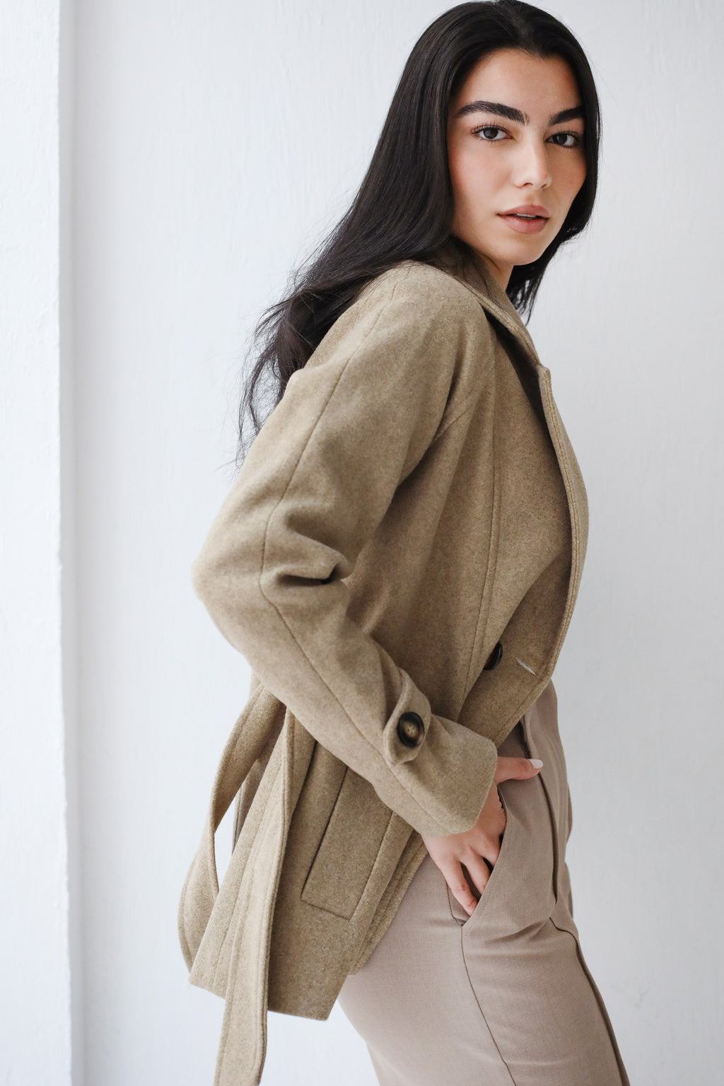 MO House Belted Jacket