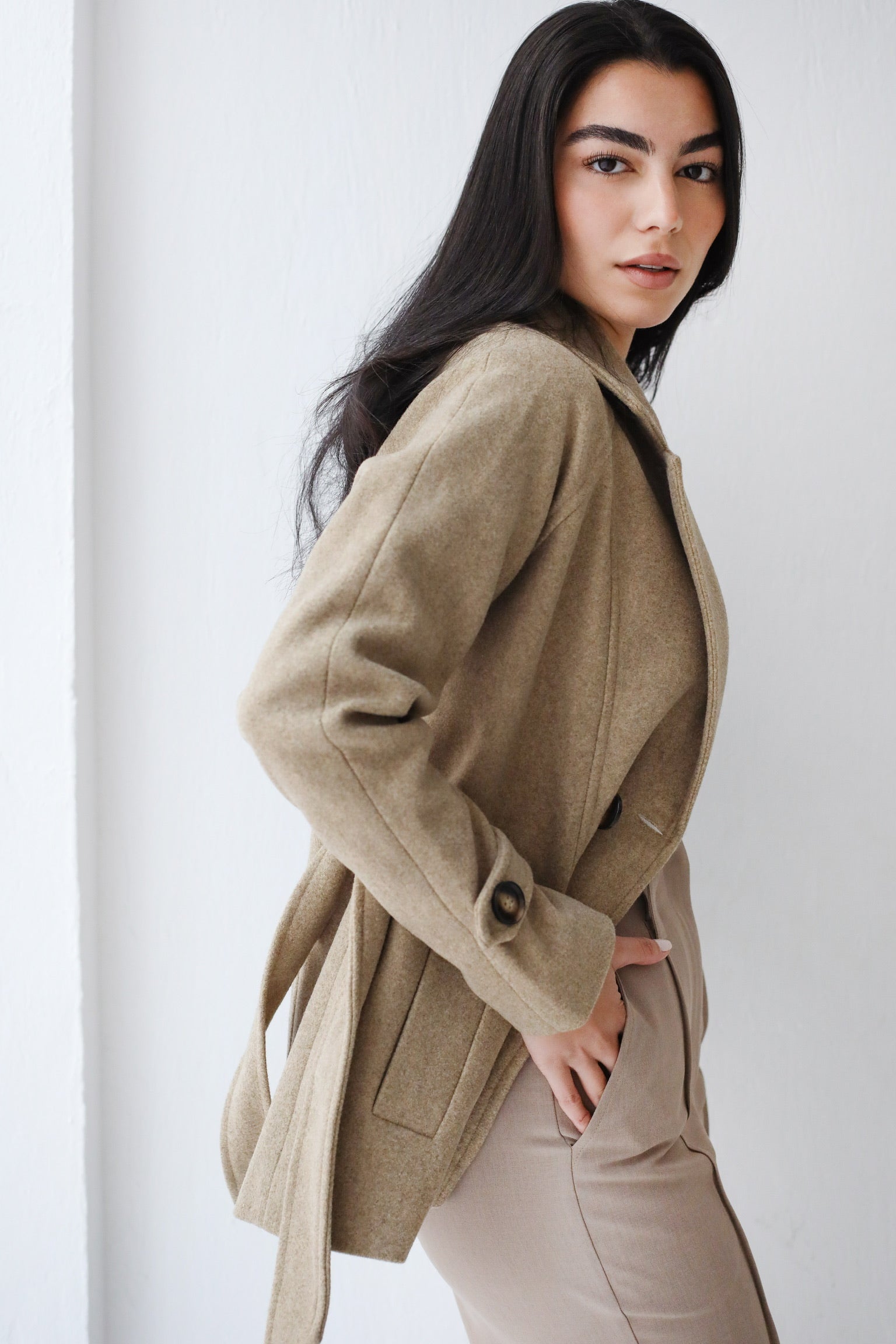 MO House Belted Jacket