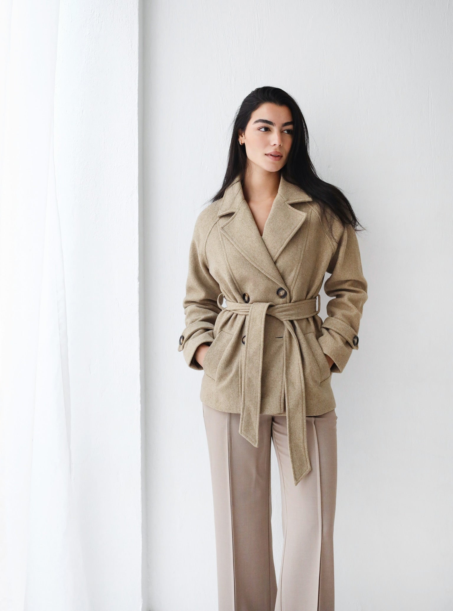 MO House Belted Jacket