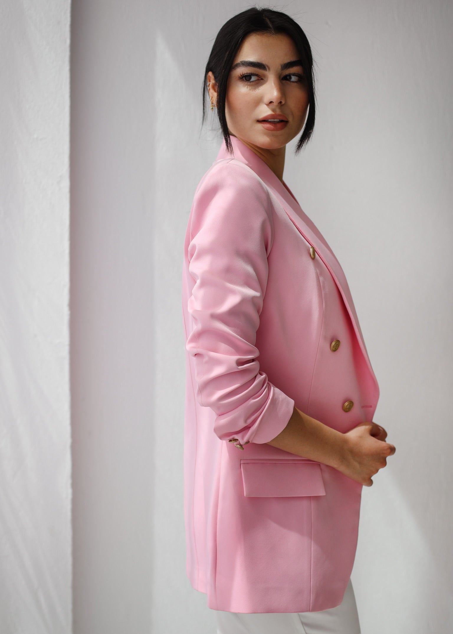 Elite Luxury Pink Blazer