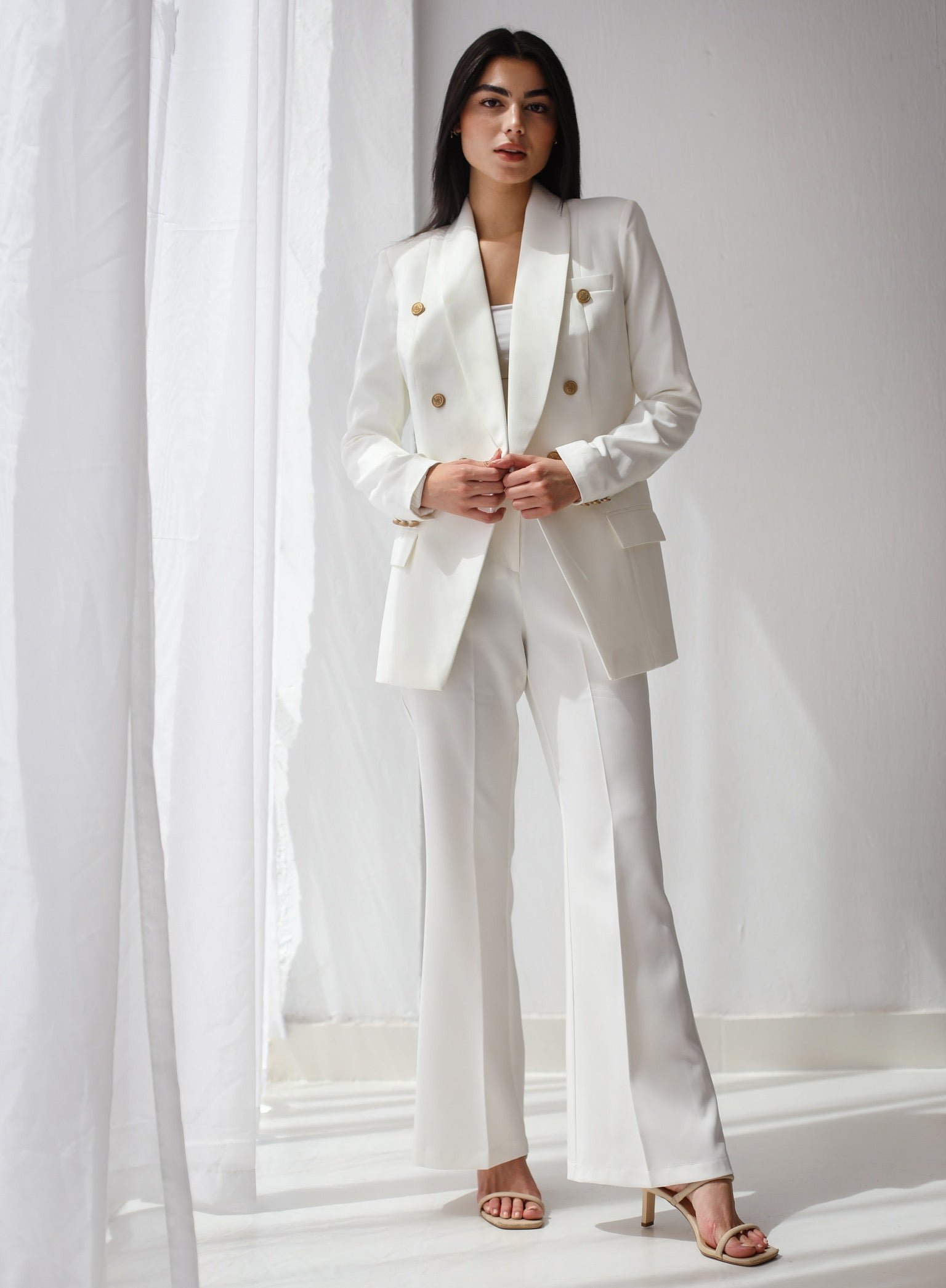 Elite Luxury White Suit