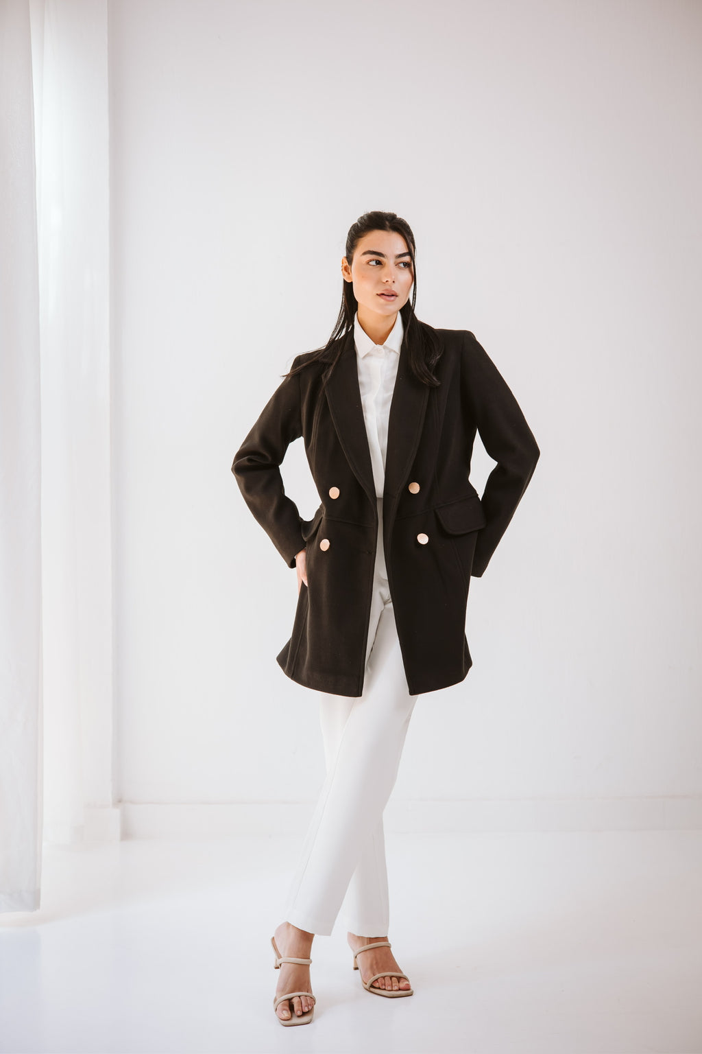 Elite Midi Wool Coat