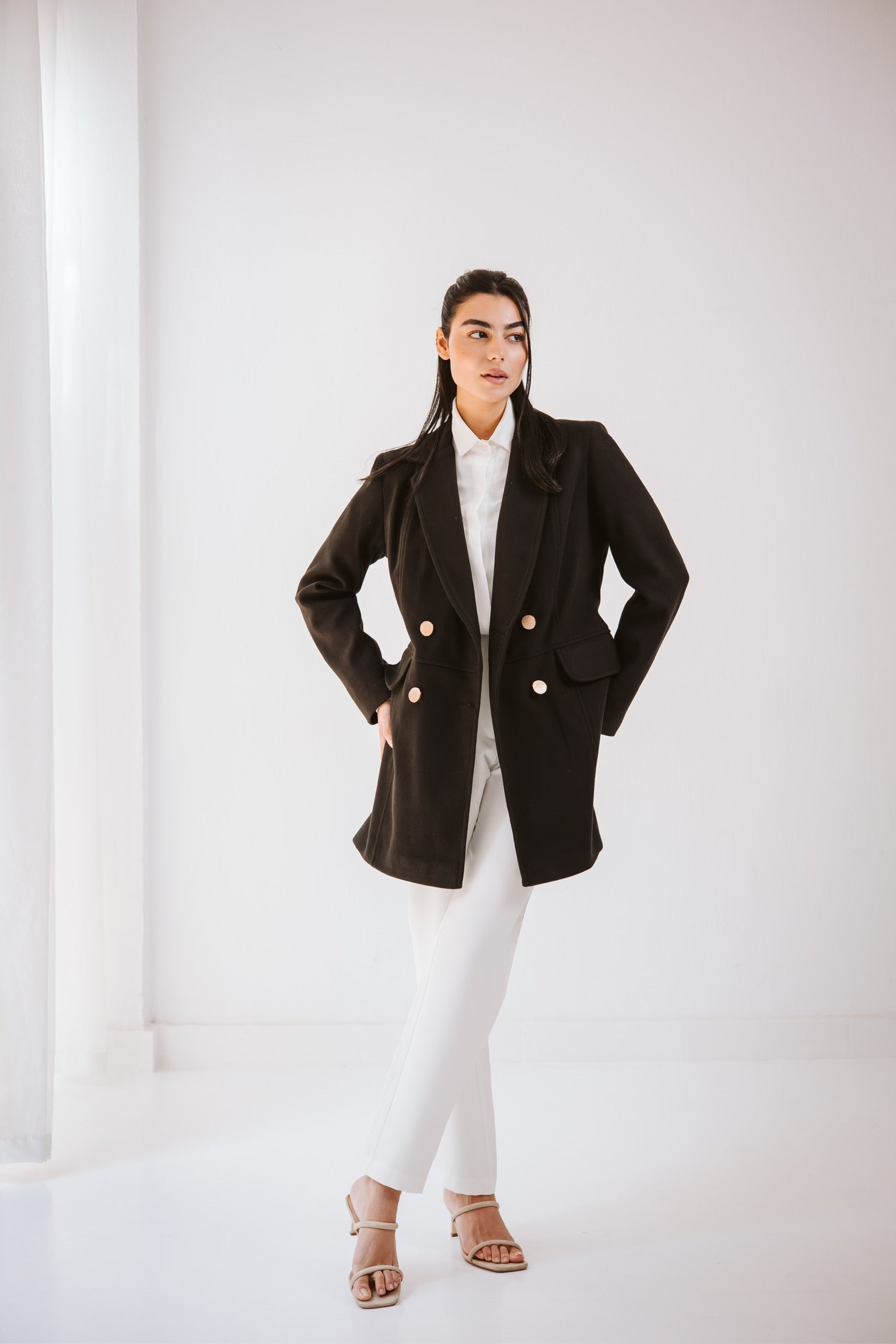 Elite Midi Wool Coat