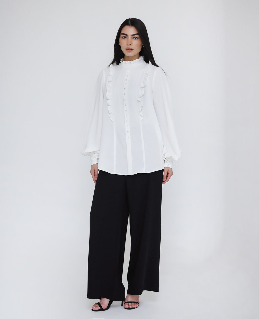 Elite Puffy sleeves Blouse