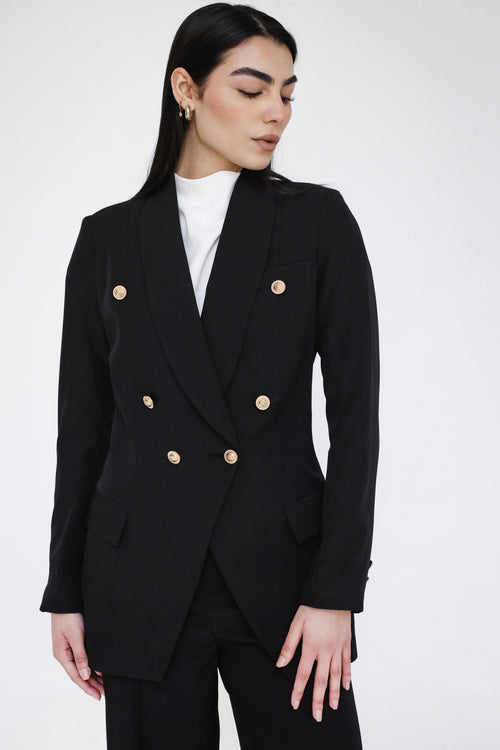 Elite Luxury Blazer Black