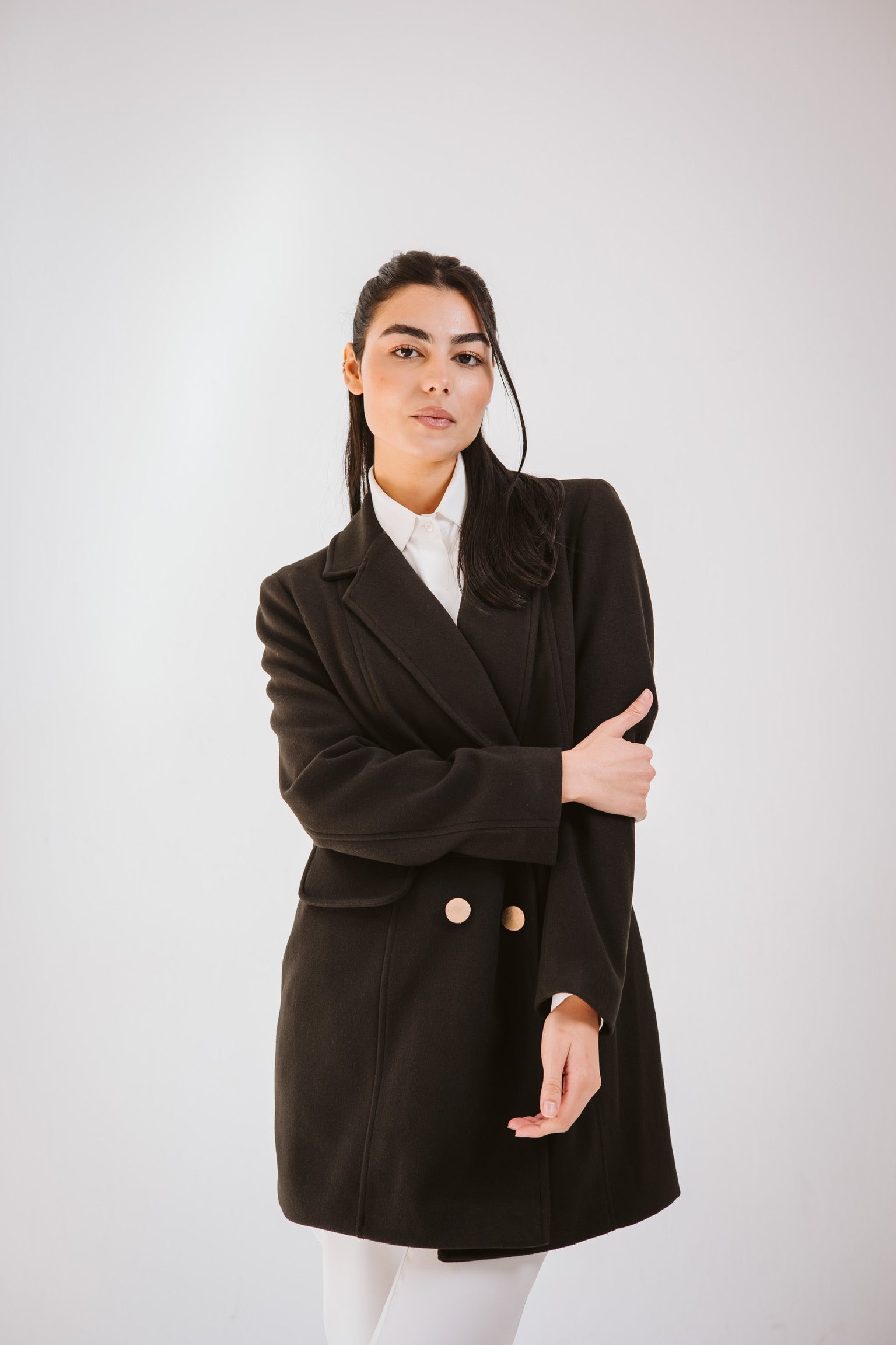 Elite Midi Wool Coat
