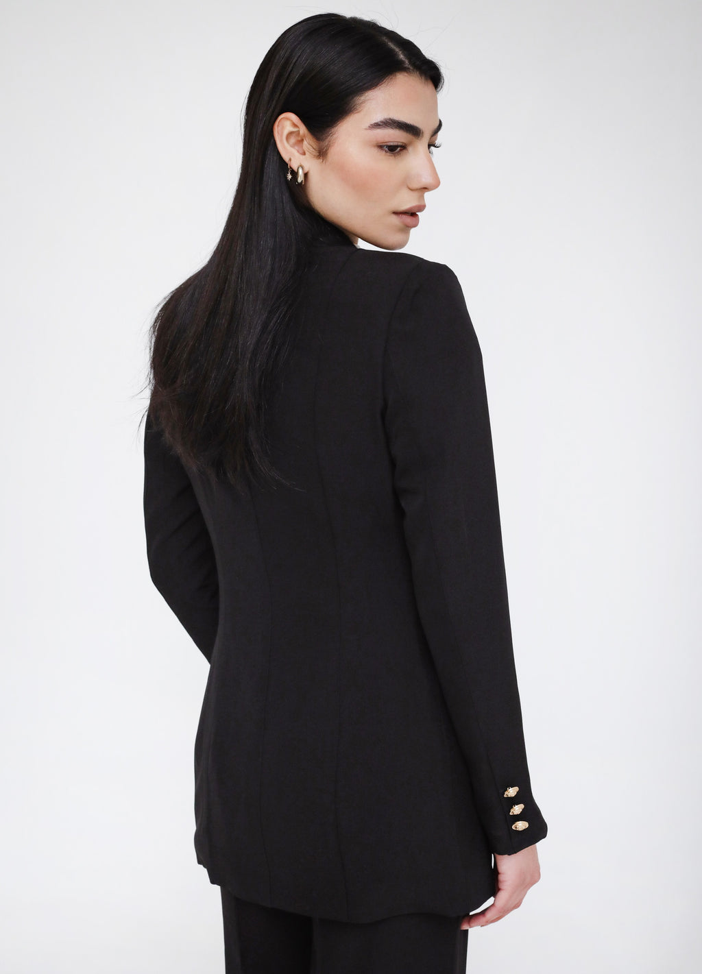 Elite Luxury Blazer Black