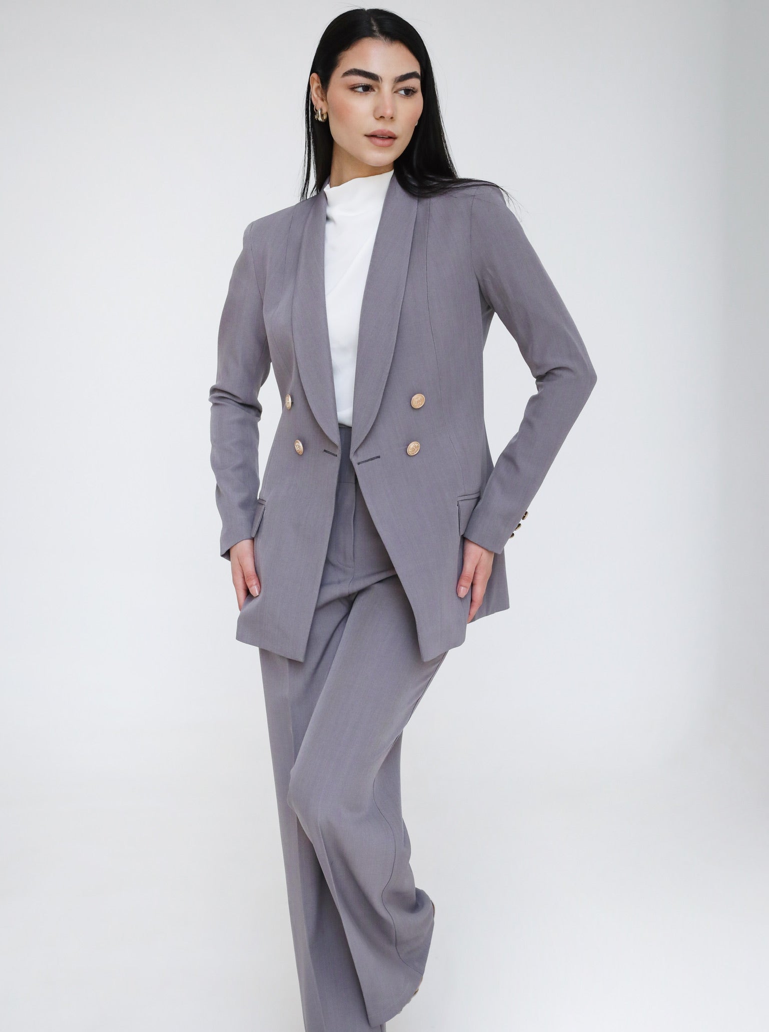 Elite Regular Fit Suit Grey