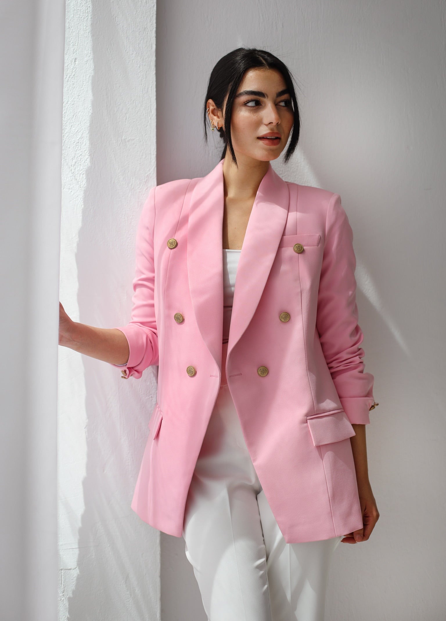 Elite Luxury Pink Blazer