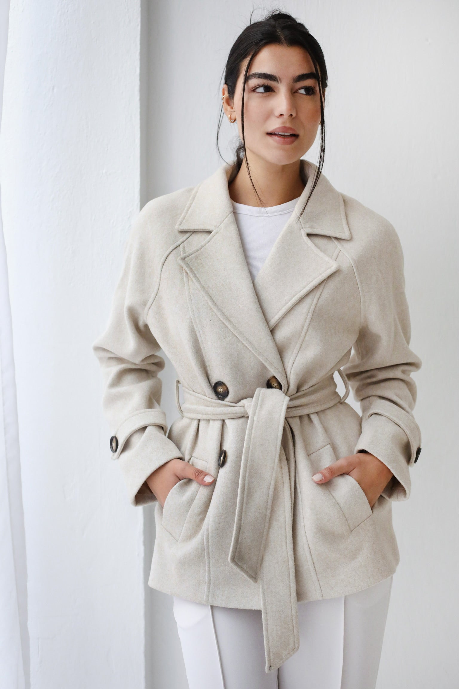 MO House Belted Jacket