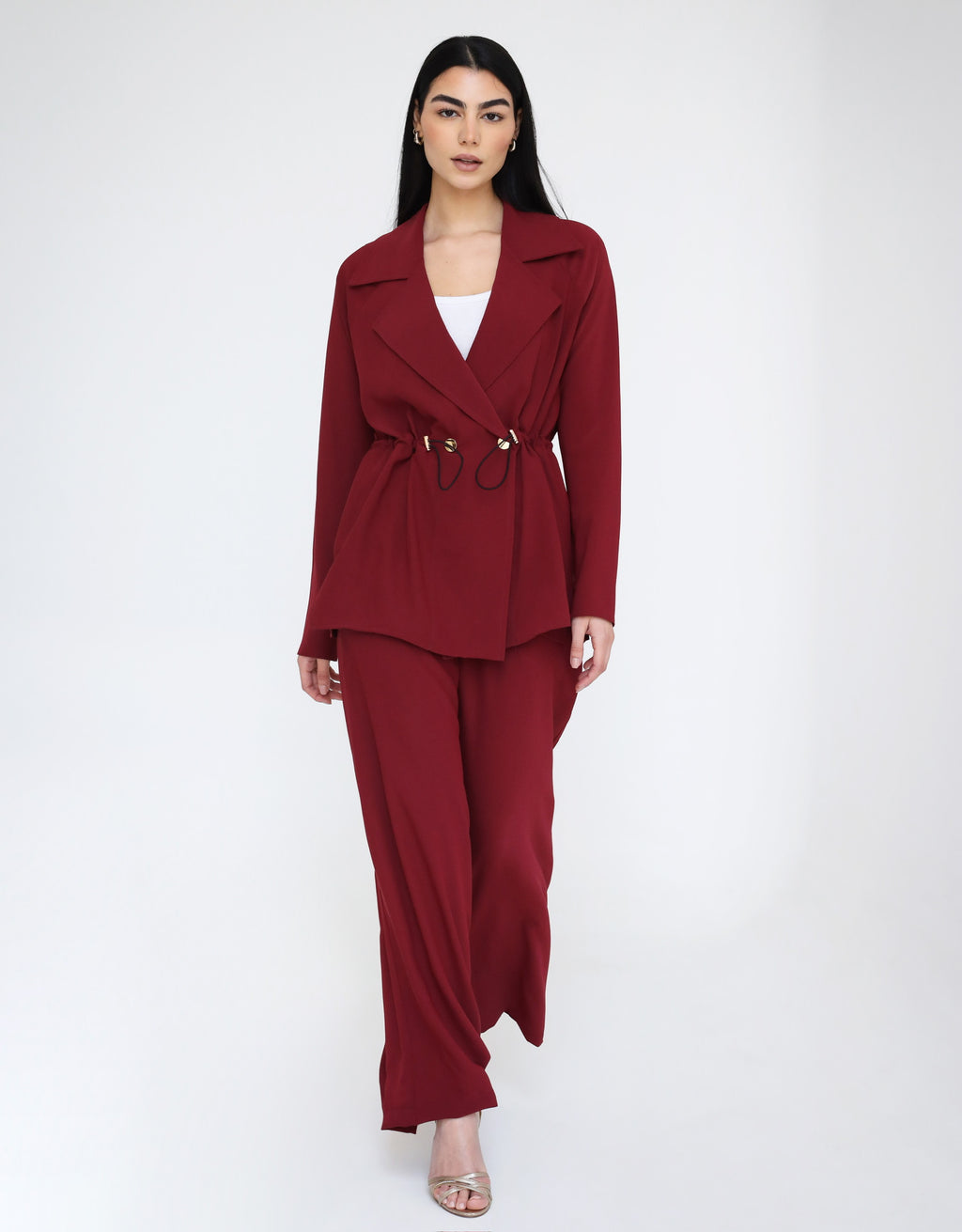 Mo house Classy Set (Dark Red )