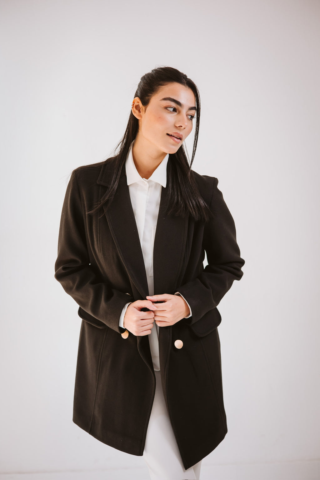 Elite Midi Wool Coat