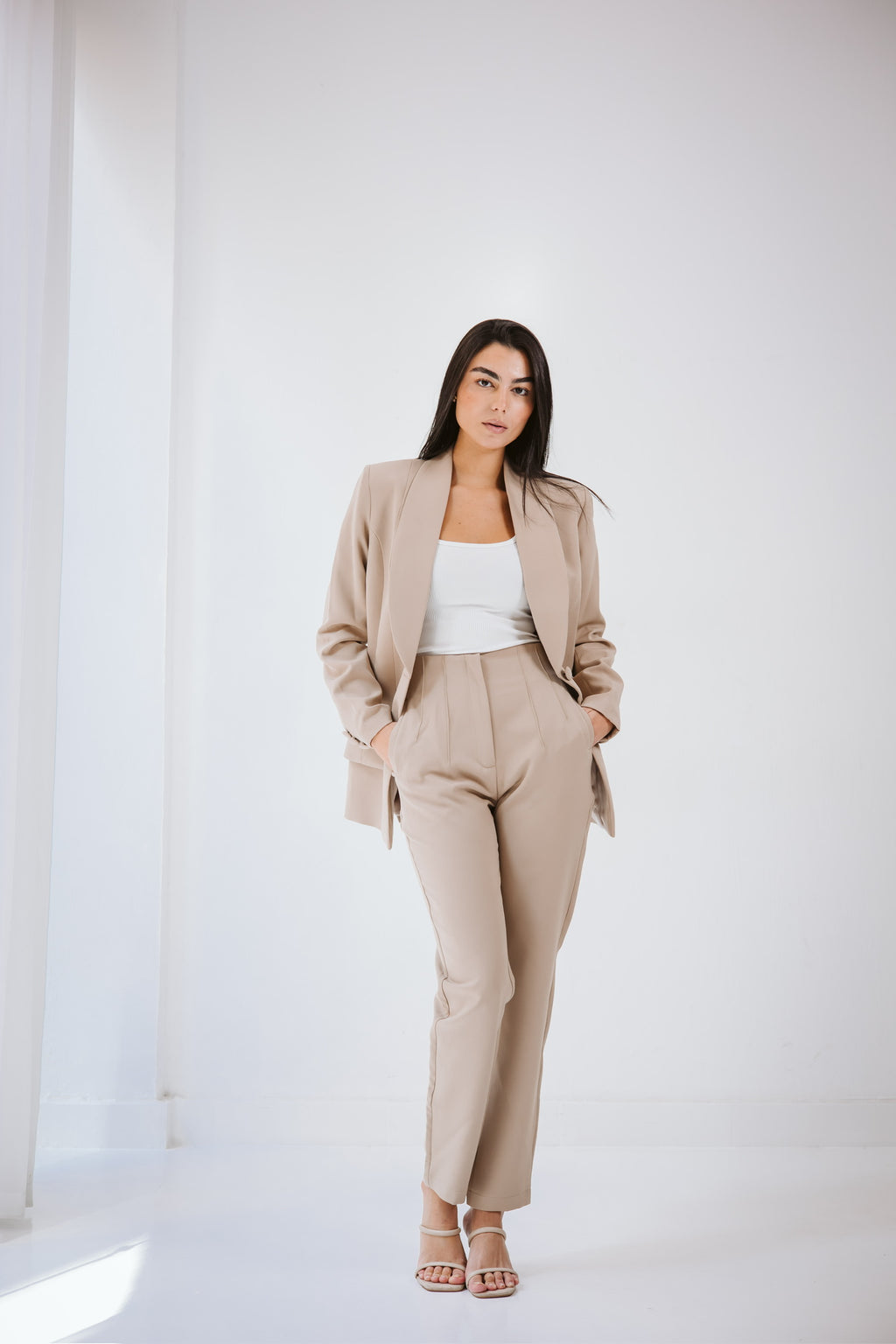 Elite Princesses Beige Suit