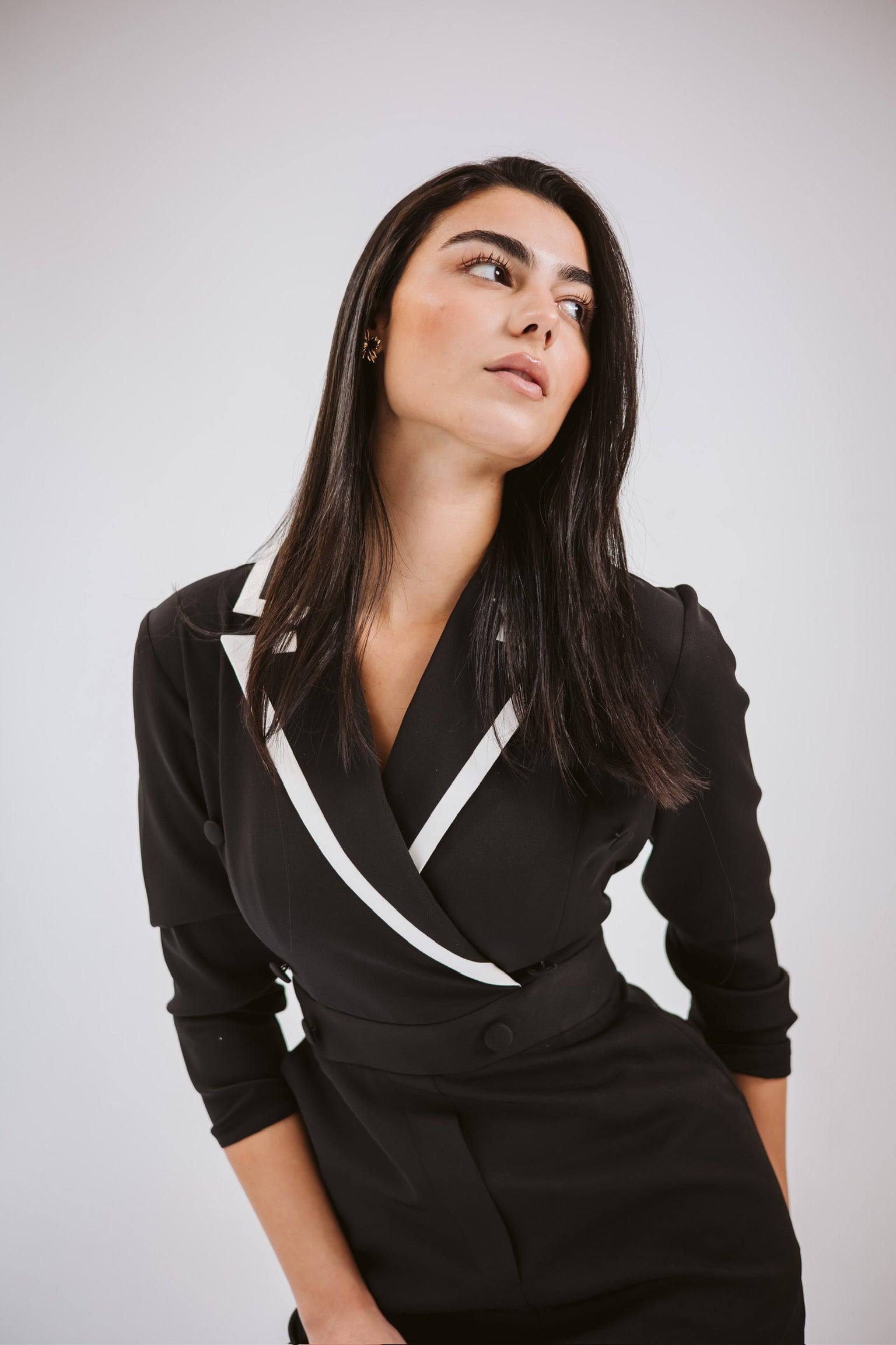 Elite  Black Jumpsuit