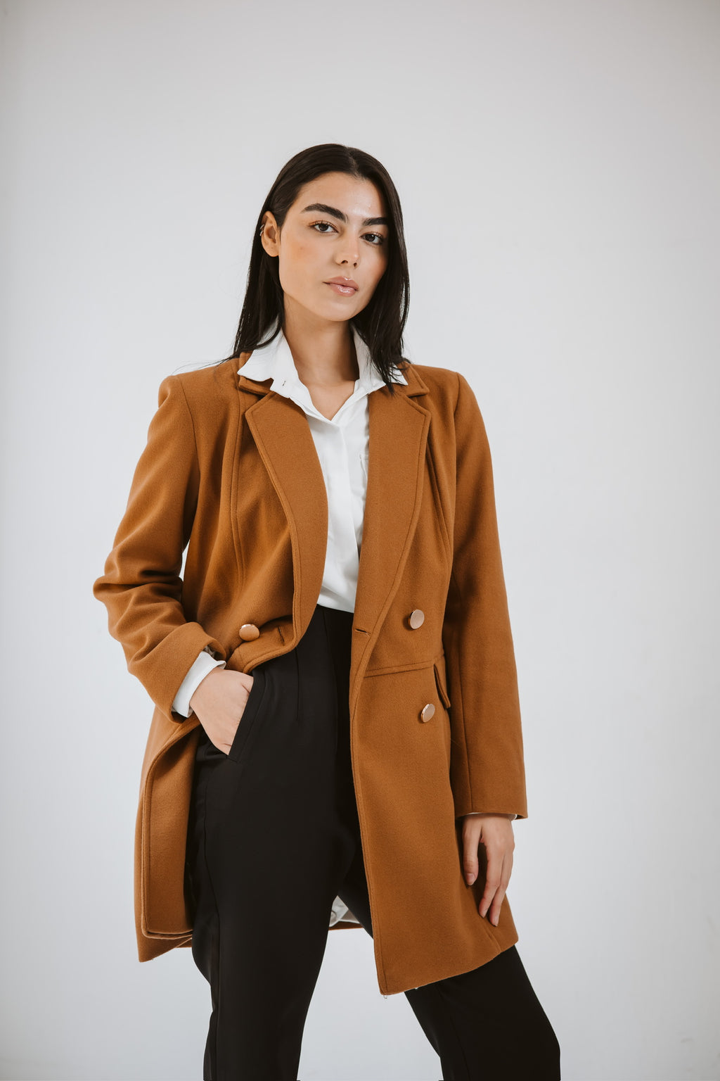 Elite Midi Wool Coat