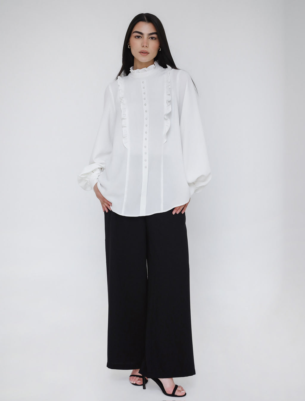 Elite Puffy sleeves Blouse
