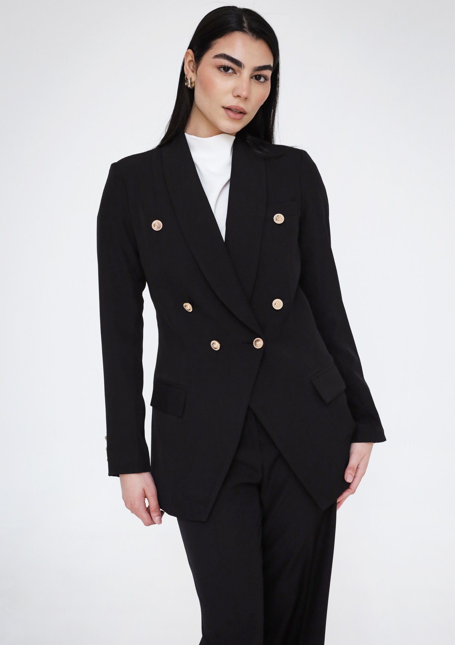 Elite Luxury Blazer Black