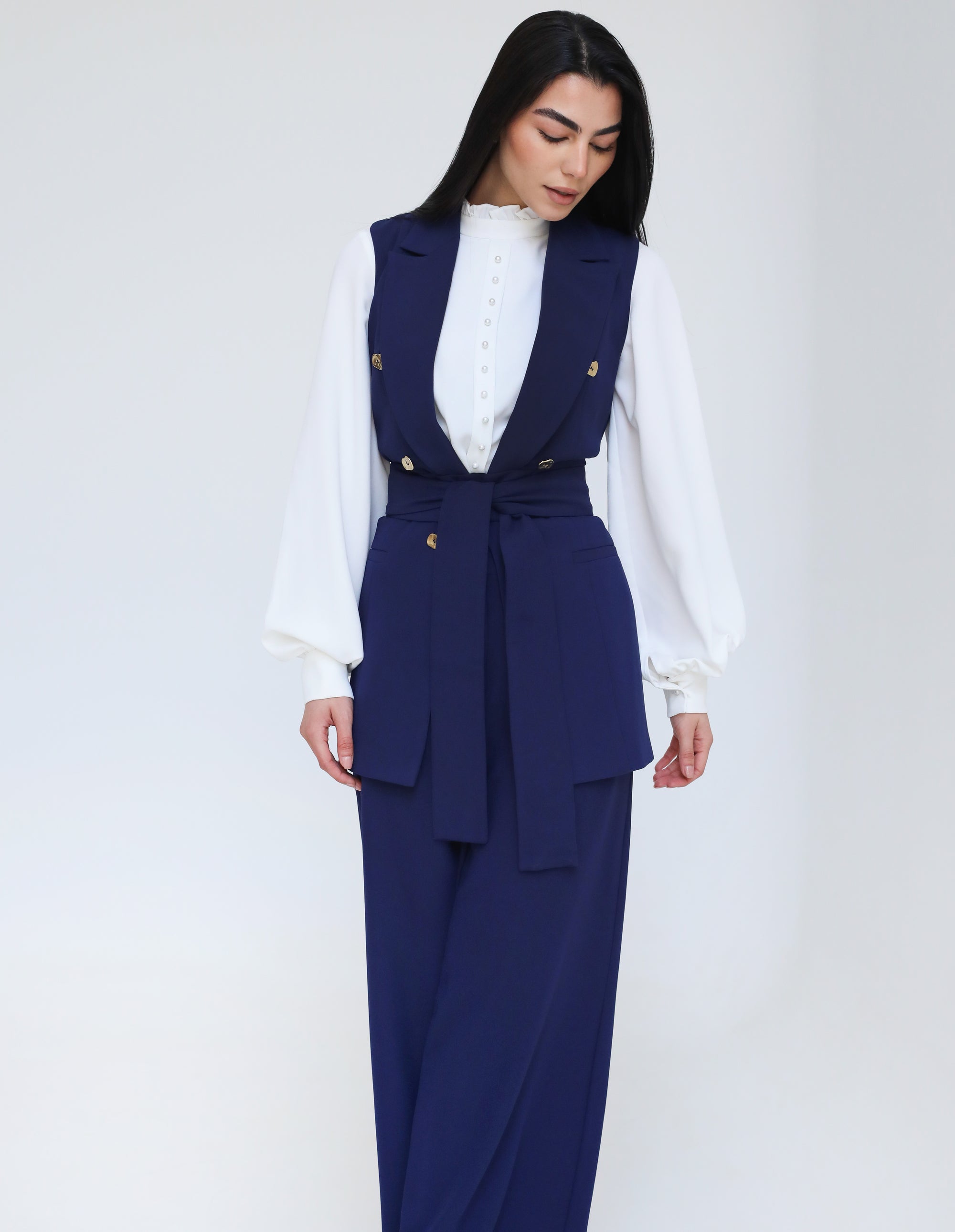 Elite Luxury Sleeves Suit BLue
