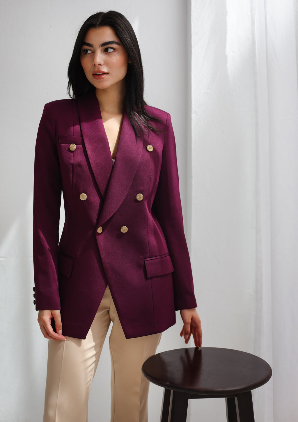 Elite Luxury Dark Burble Blazer