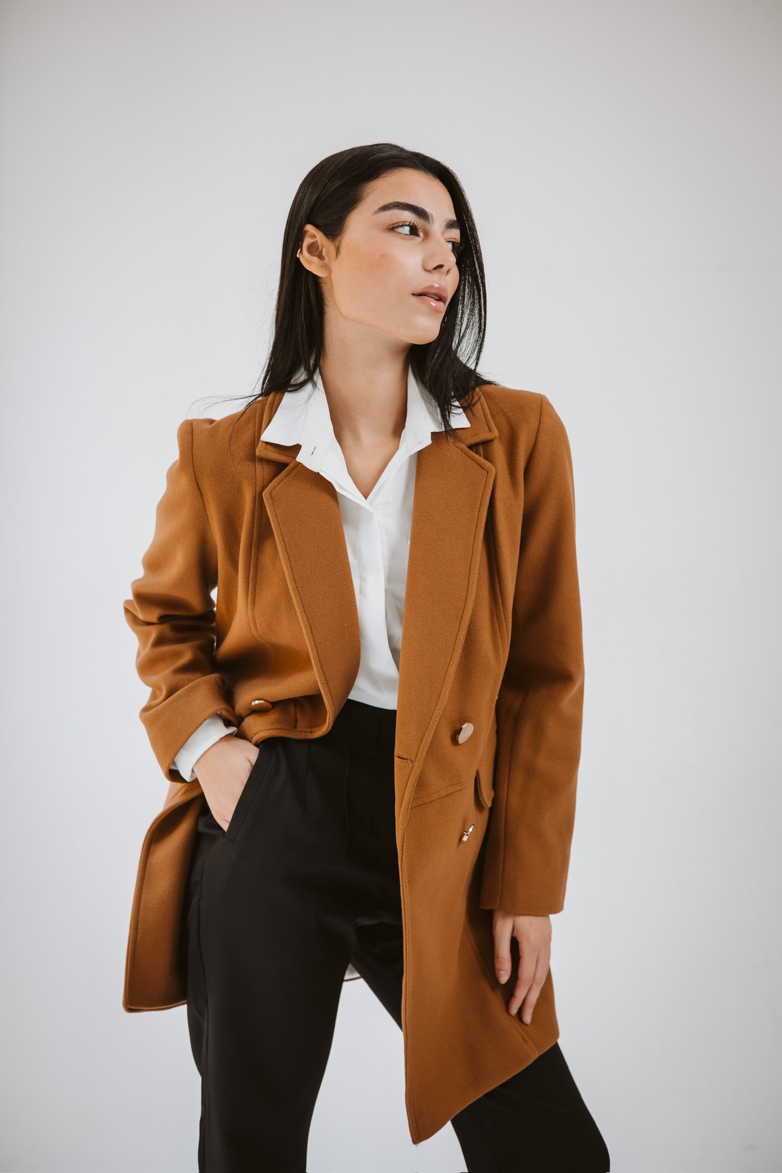 Elite Midi Wool Coat