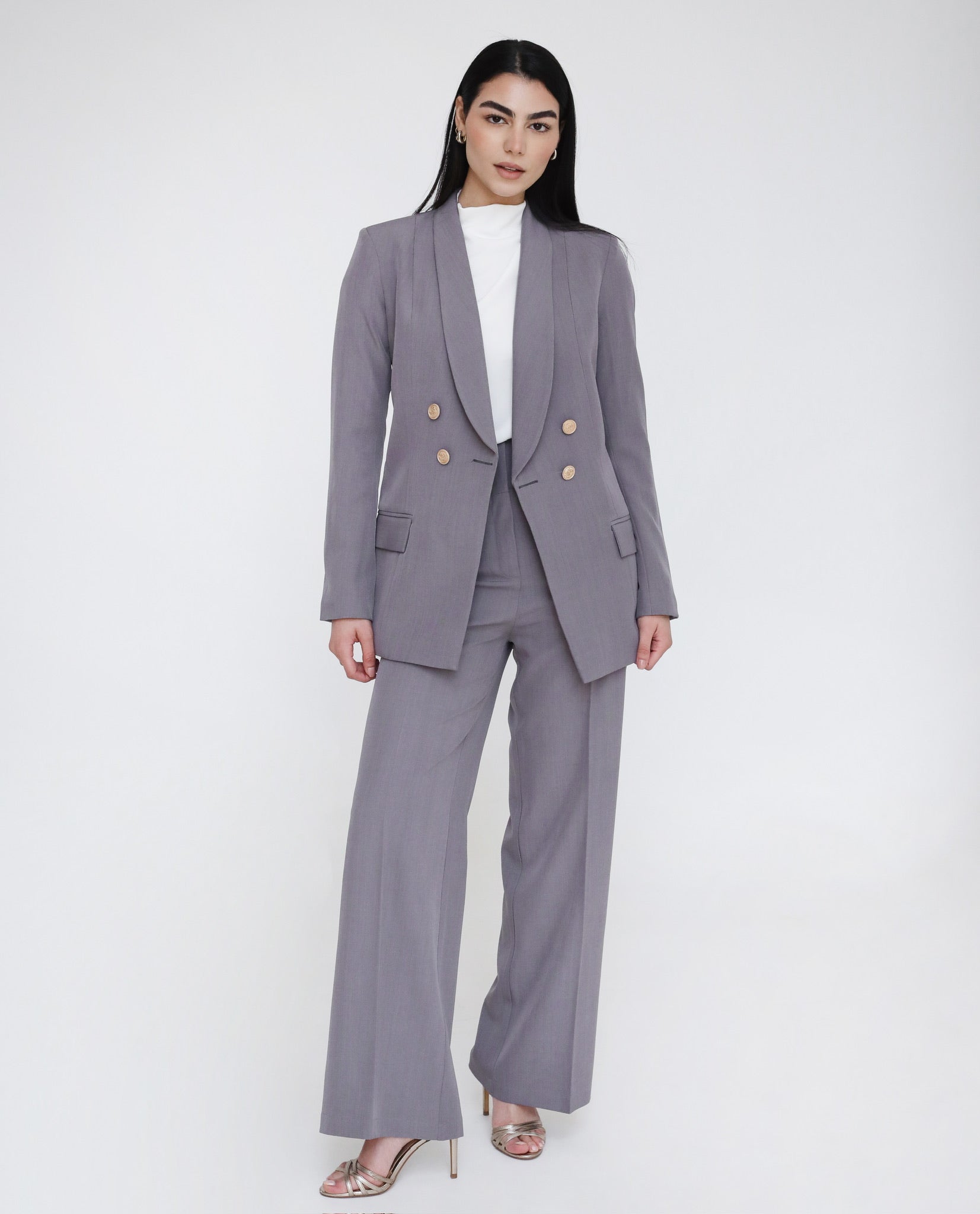 Elite Regular Fit Suit Grey