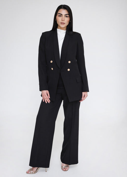 Elite Regular Fit Suit Black