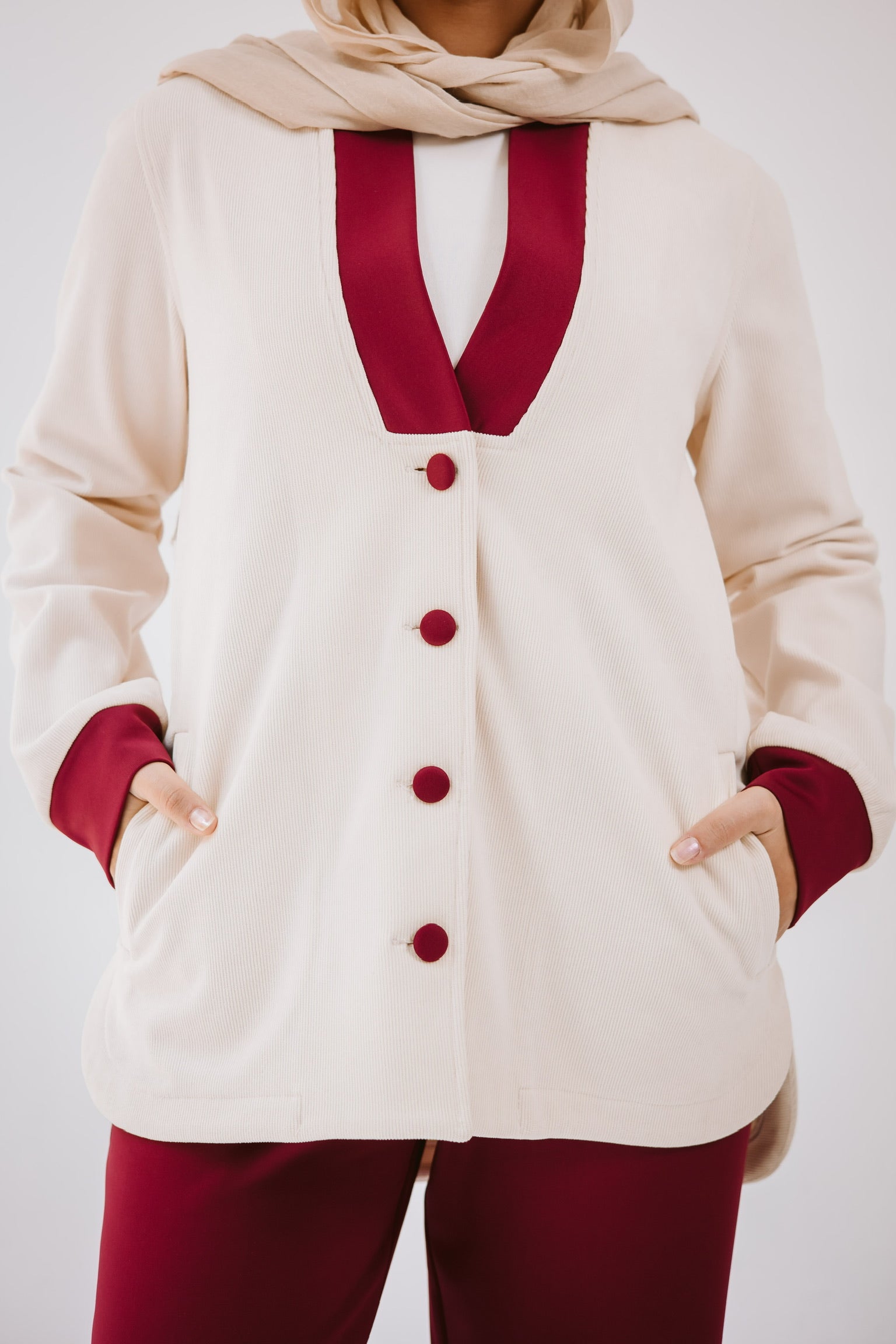 Heavy wool sweater set