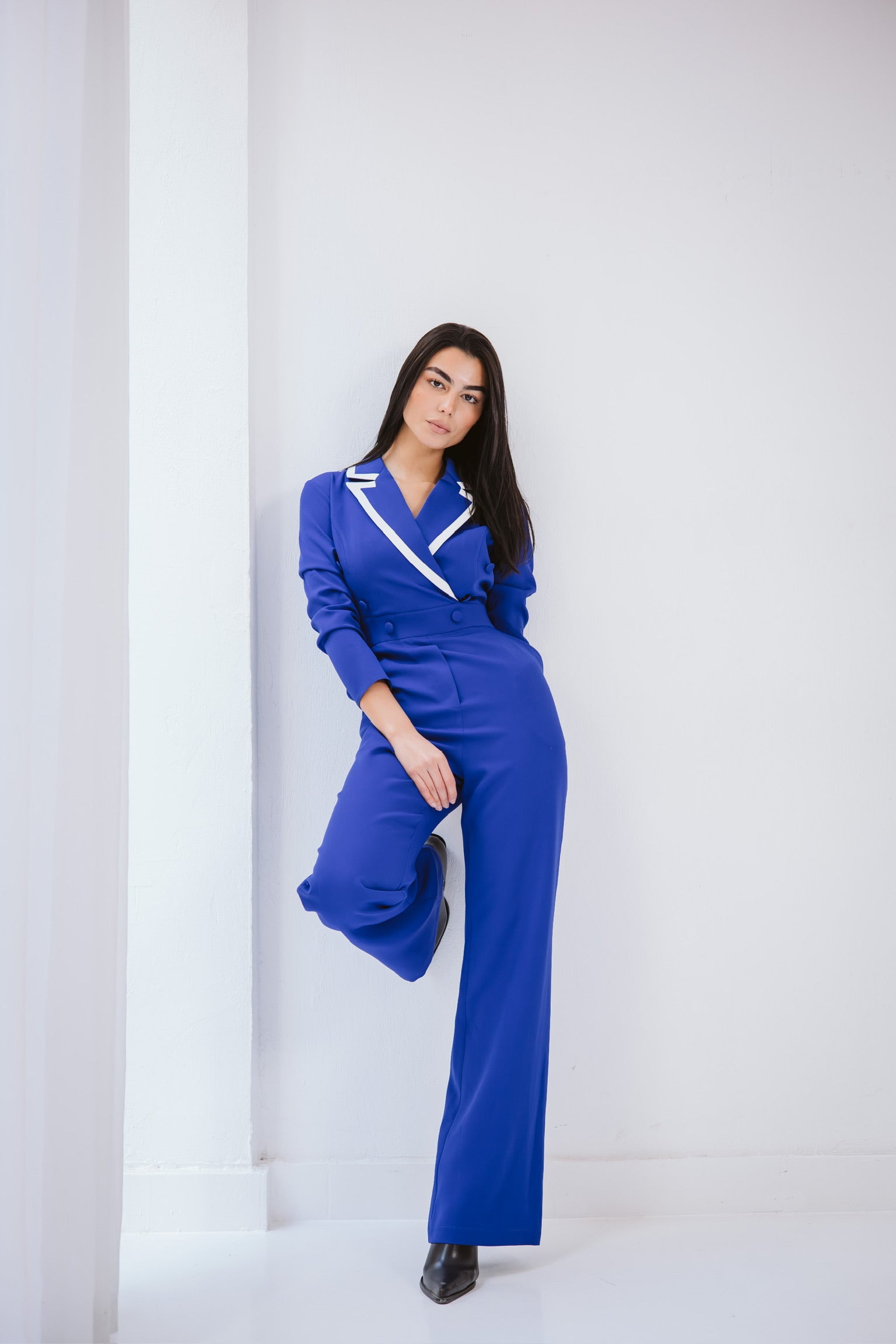 Elite Royal Blue Jumpsuit