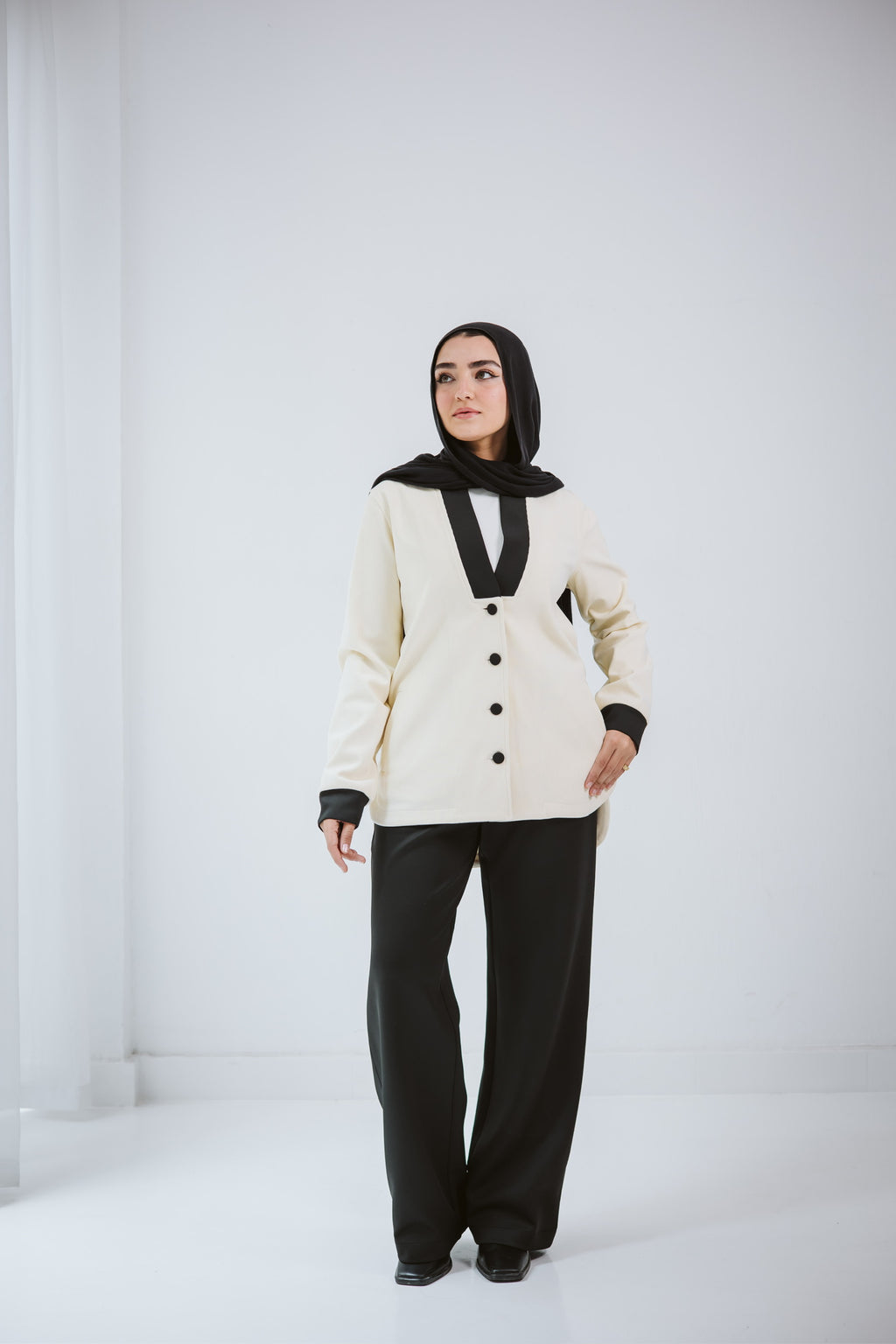 Heavy wool sweater set