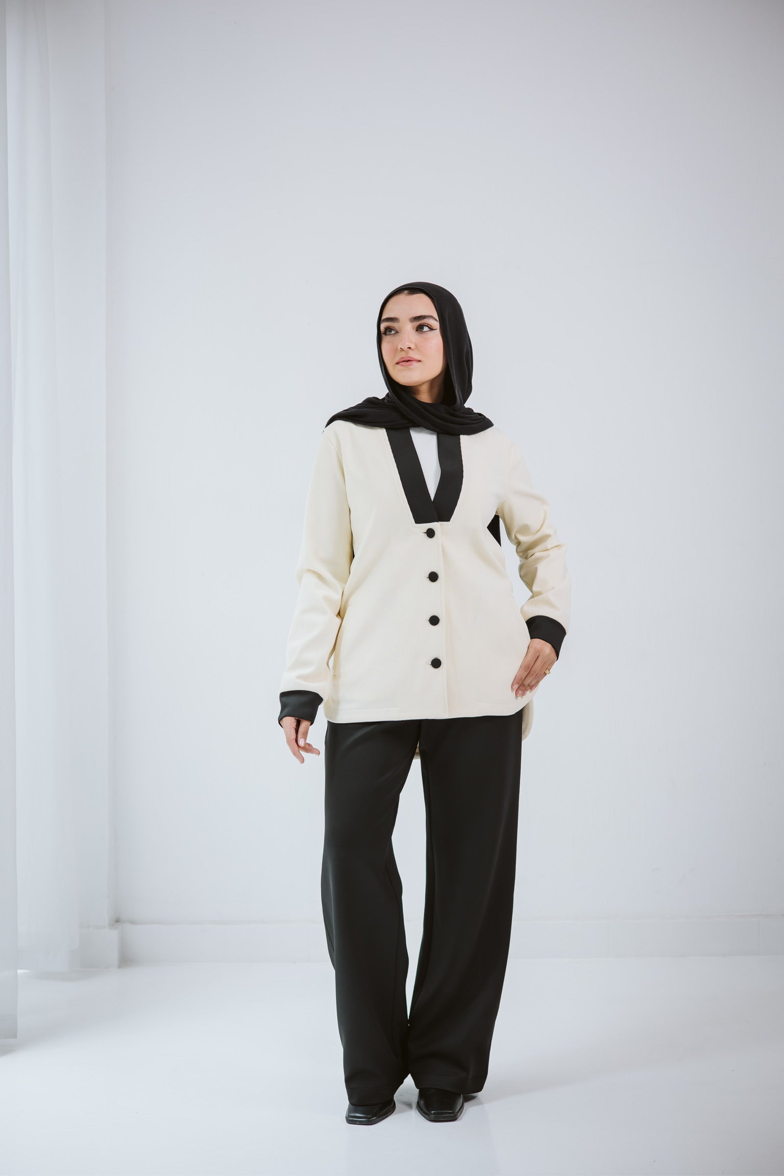 Heavy wool sweater set