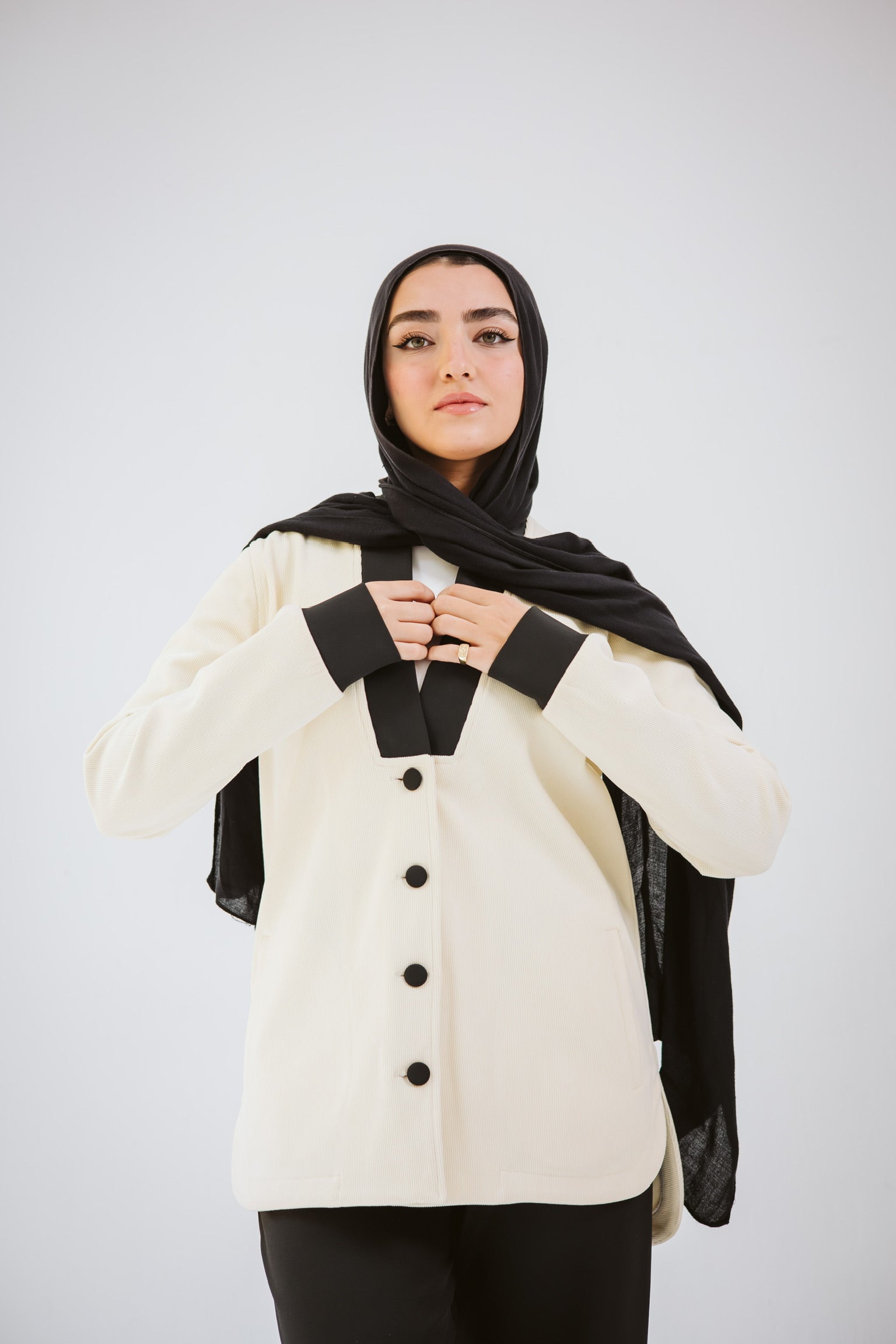 Heavy wool sweater set