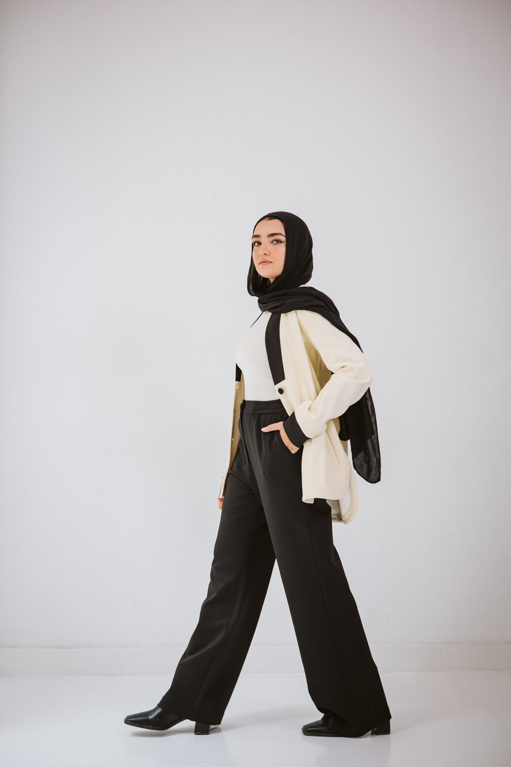 Heavy wool sweater set