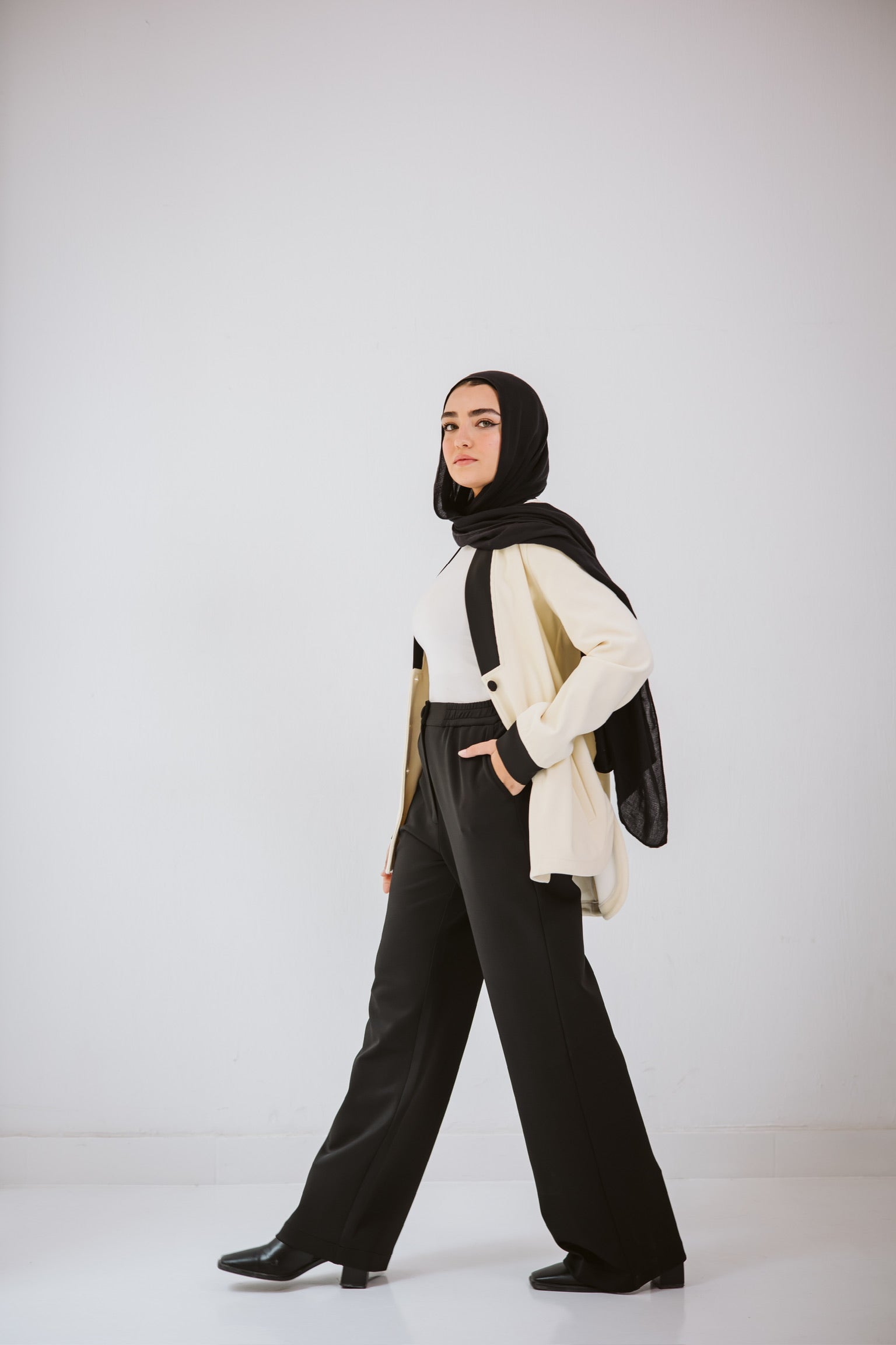 Heavy wool sweater set