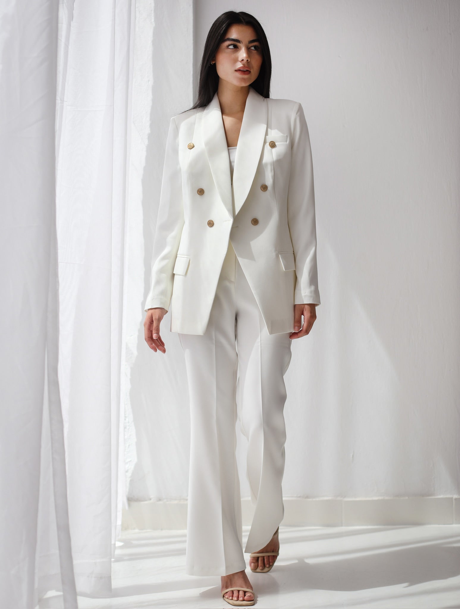 Elite Luxury White Suit