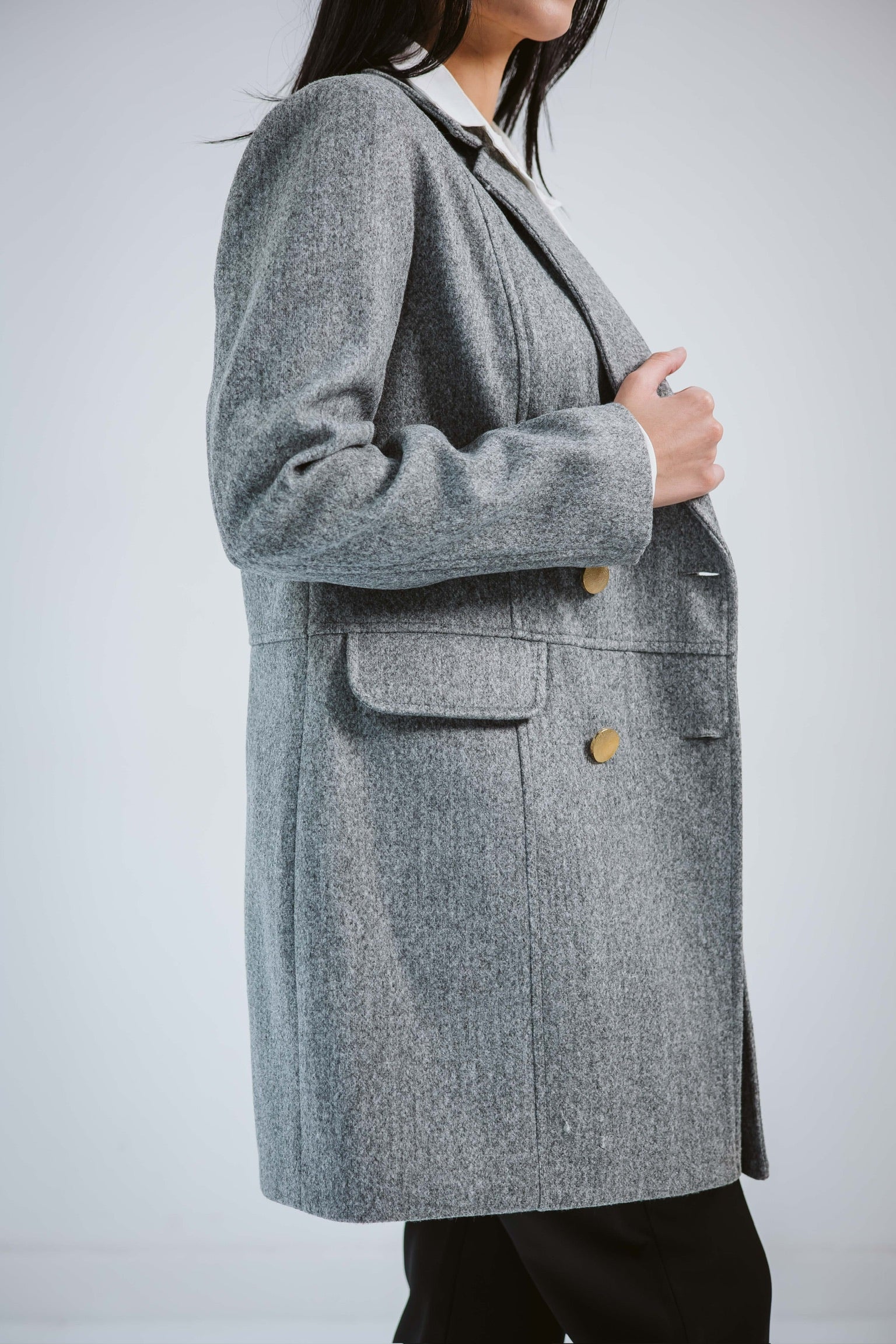Elite Midi Wool Coat