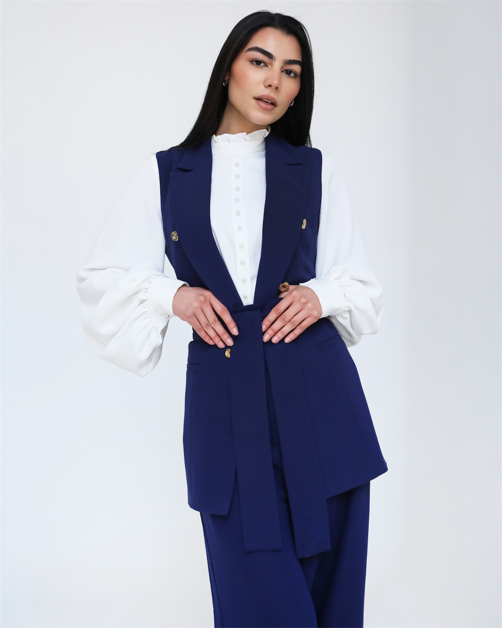 Elite Luxury Sleeves Suit BLue