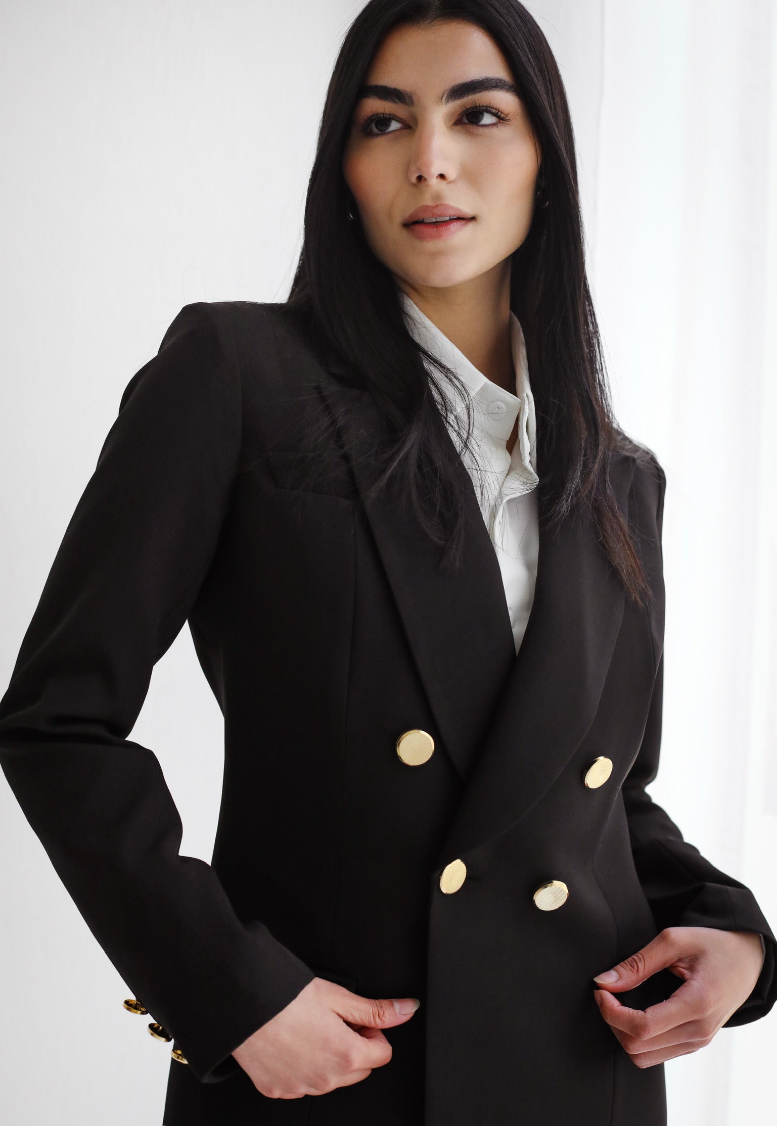 Elite Black Slim Fit Pants