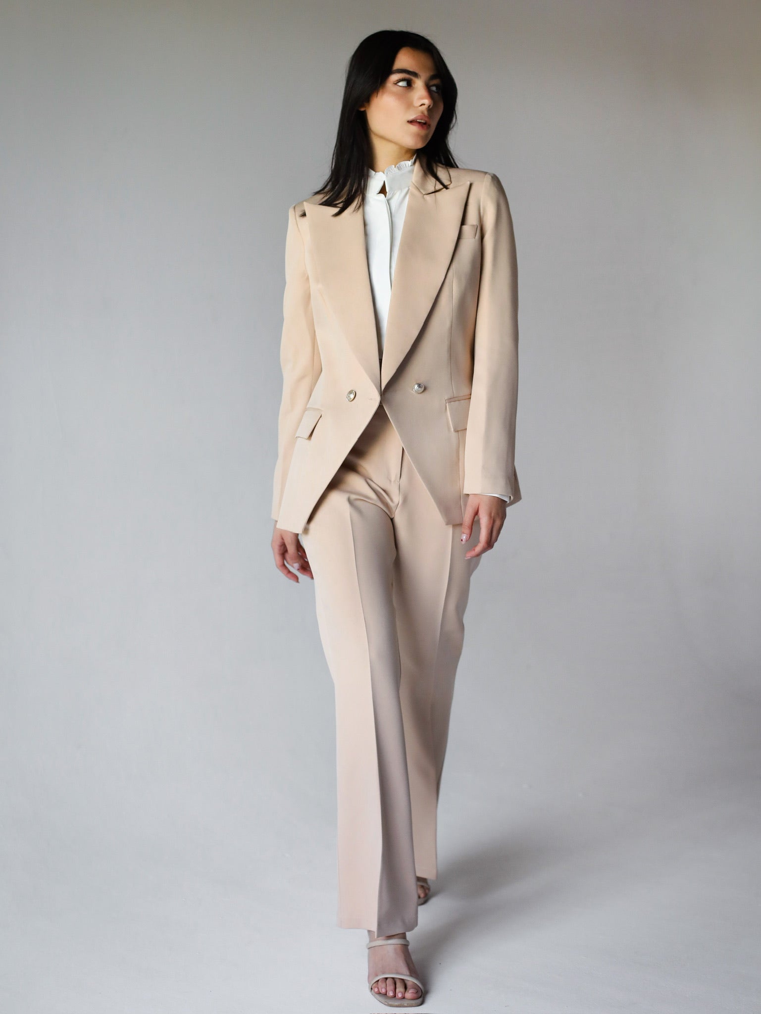Elite Light Beige blazer