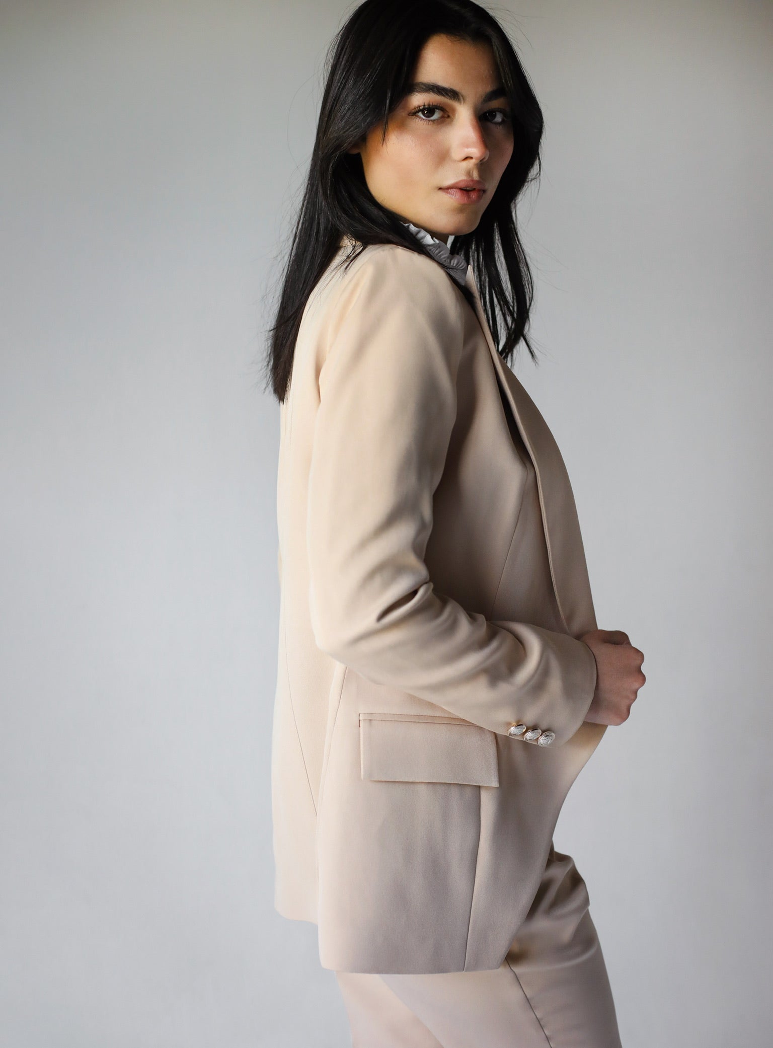 Elite Light Beige blazer