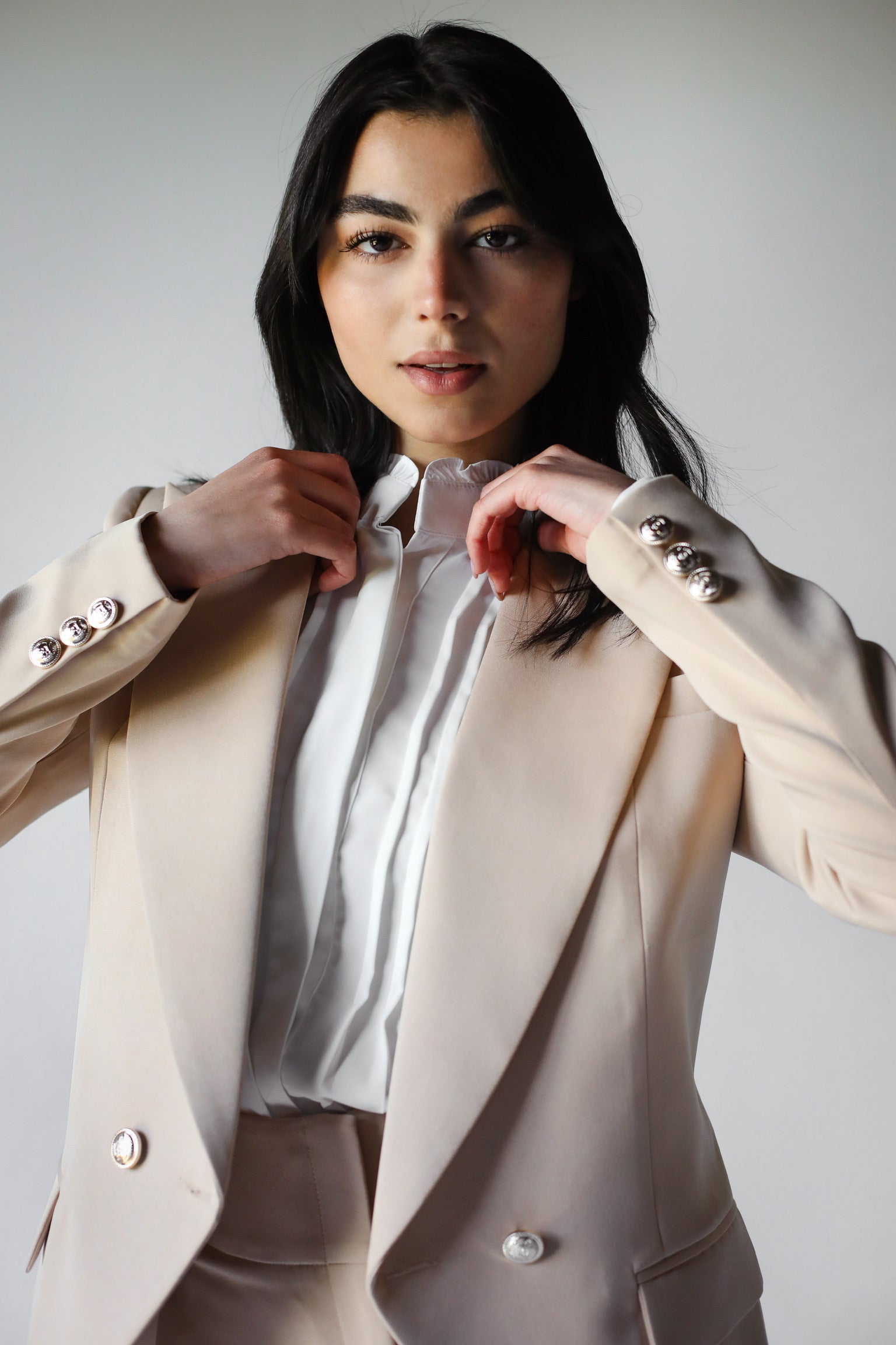 Elite Light Beige blazer